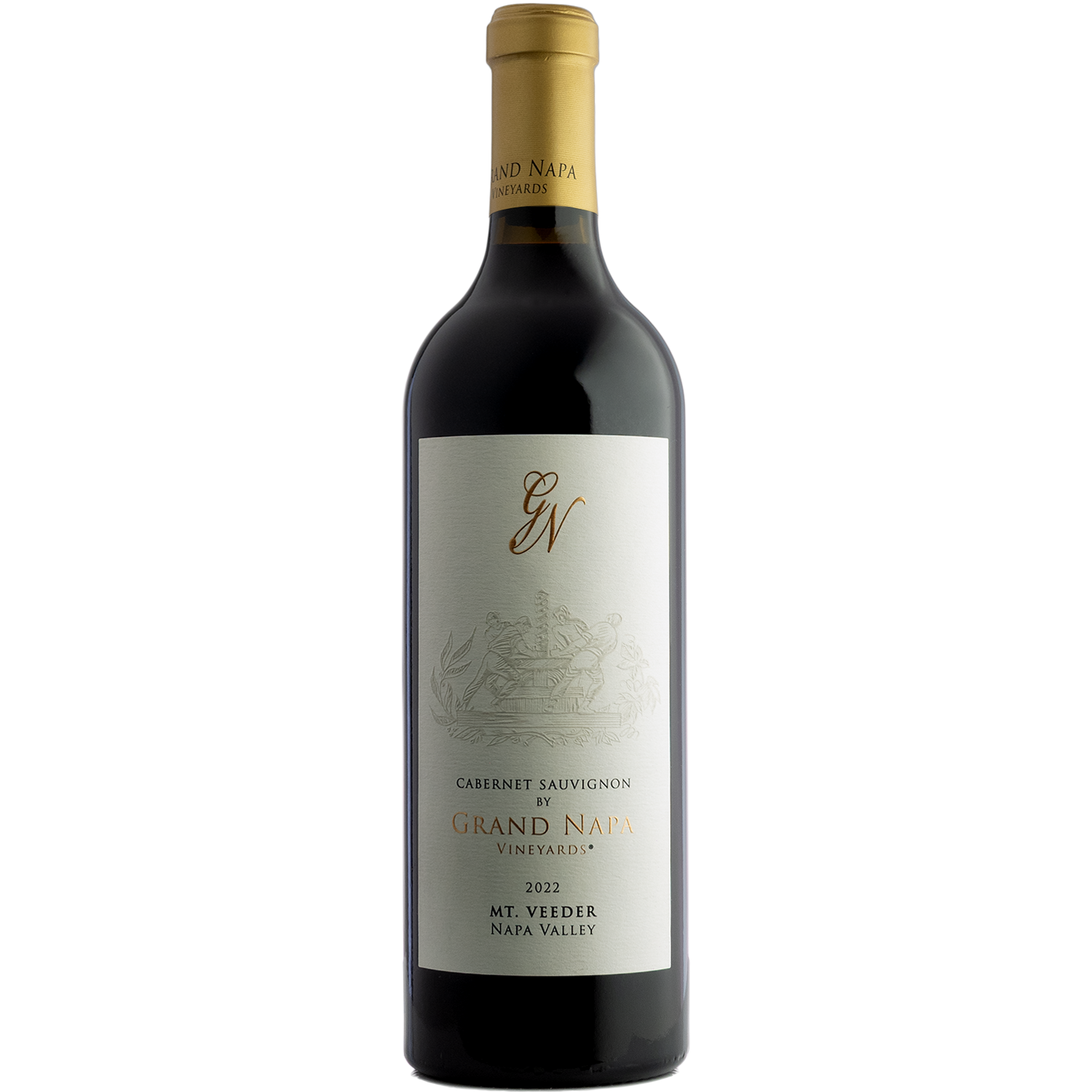 Grand Napa 2022 Mt. Veeder Napa Valley Cabernet Sauvignon 750ml Wine Bottle