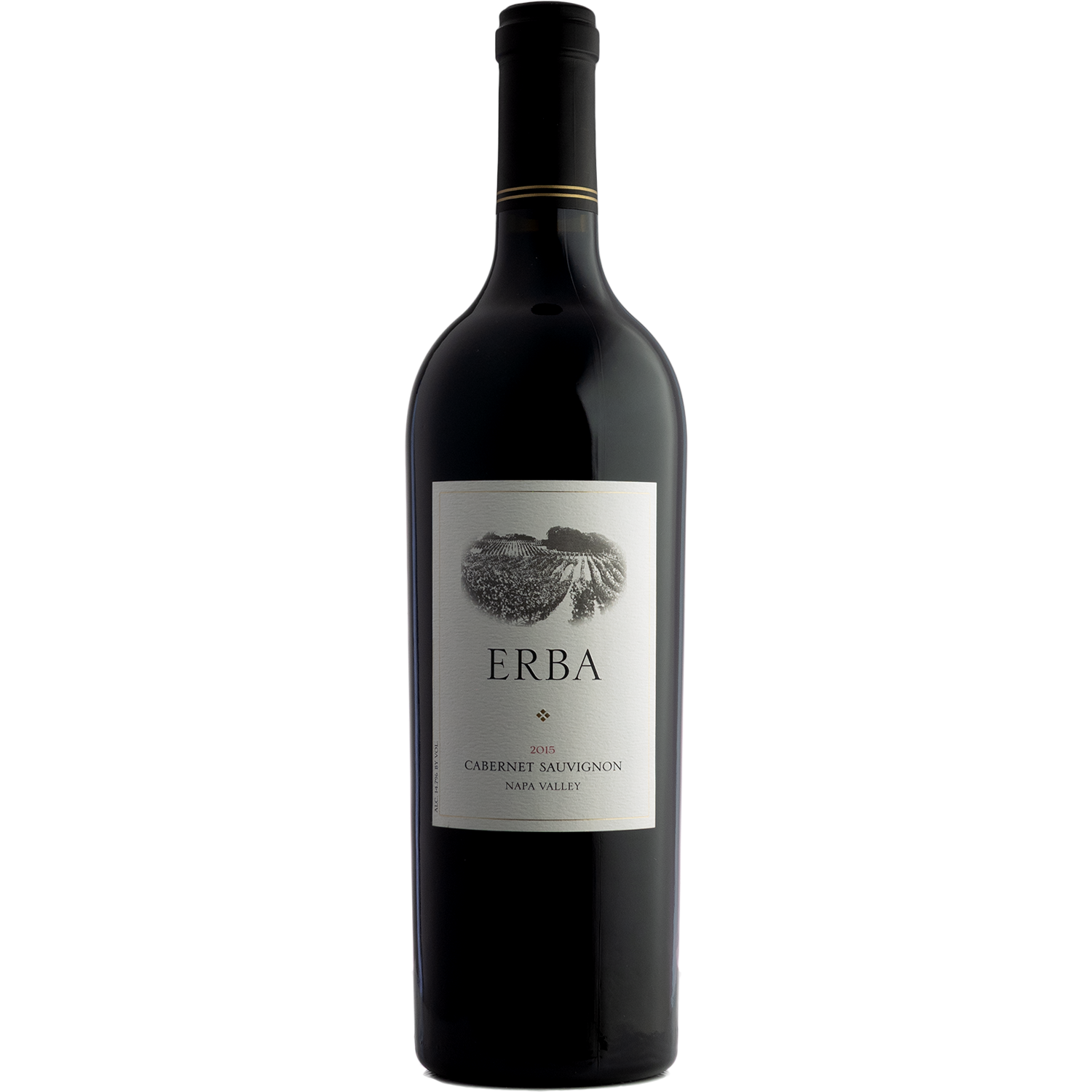 Erba Mountainside Vineyards 2015 Atlas Peak Cabernet Sauvignon 750ml Wine Bottle