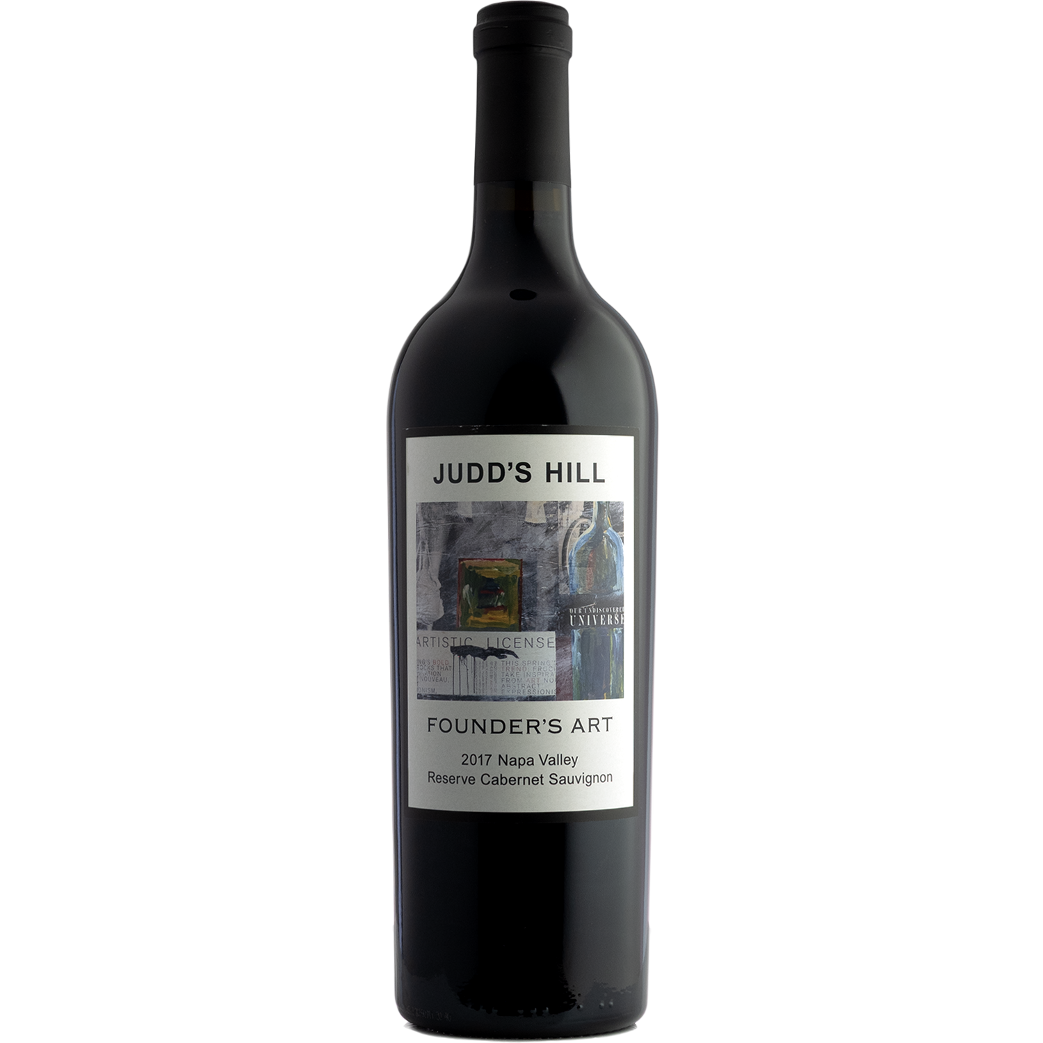 Judd's Hill 2017 Founder's Art Reserve Cabernet Sauvignon 750ml Wine Bottle