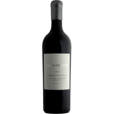 Sarah Francis 2018 Sage Ridge Vineyard Cabernet Sauvignon 750ml Wine Bottle