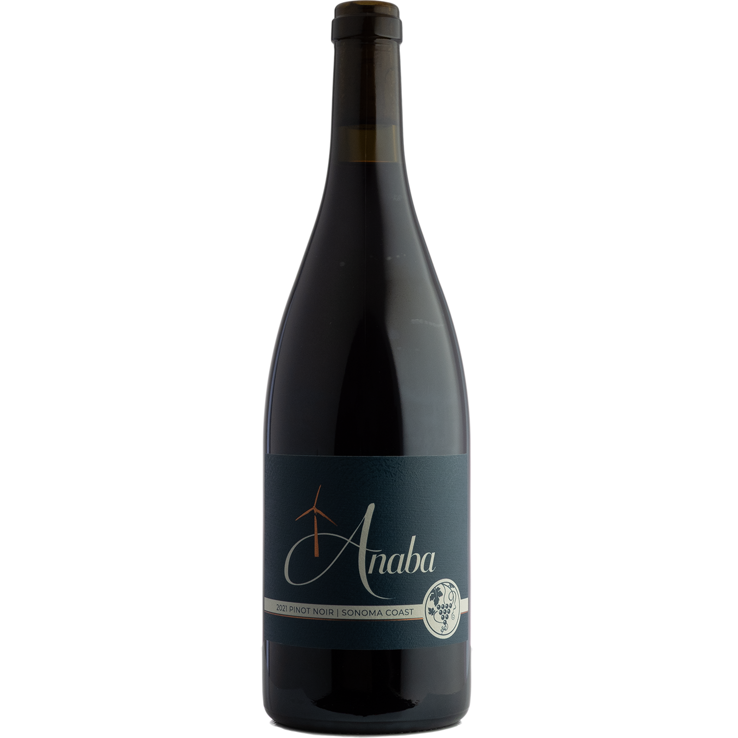 Anaba Wines 2021 'Define Series' Sonoma Coast Pinot Noir 750ml Wine Bottle