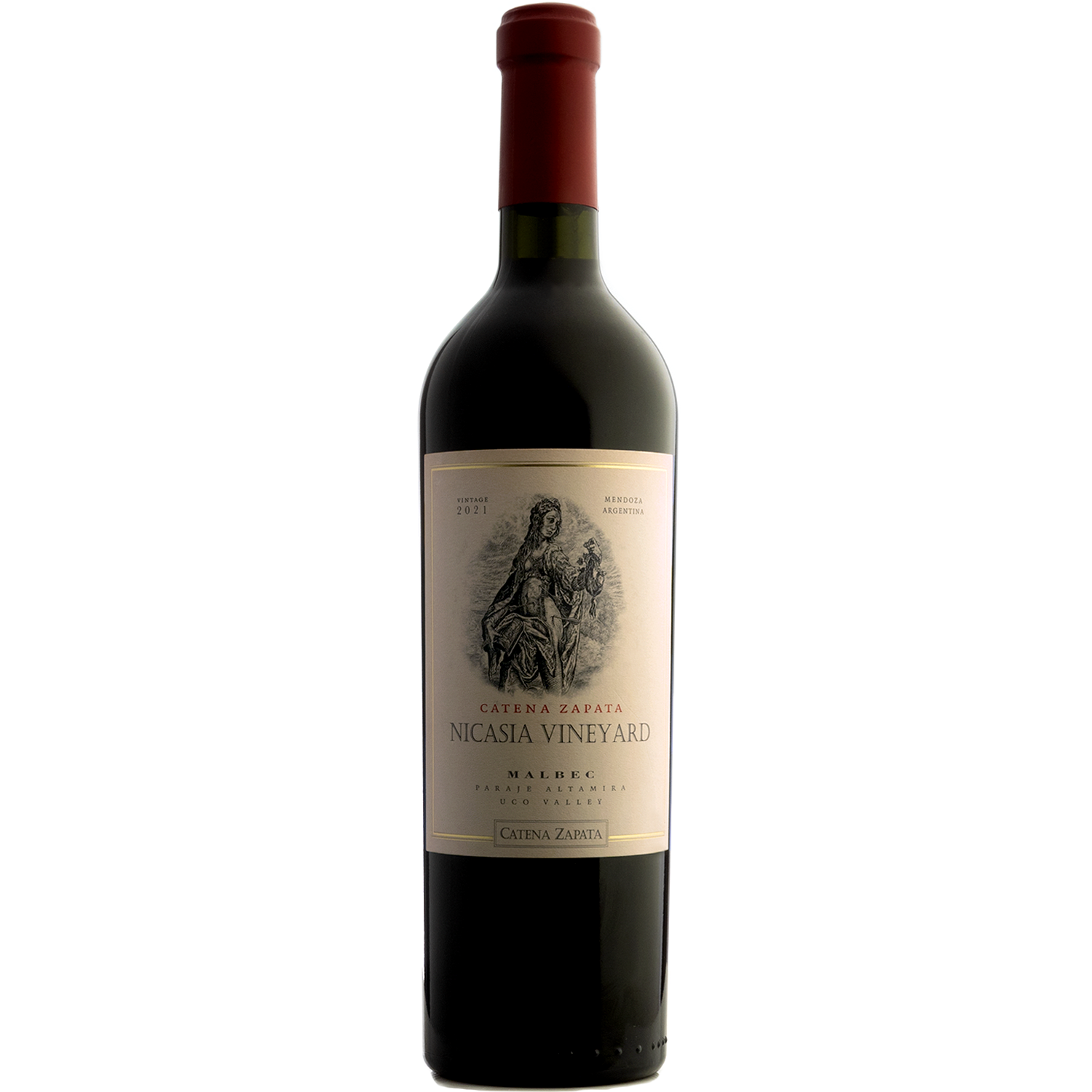 Bodega Catena Zapata 2021 Nicasia Vineyard Mendoza Malbec 750ml Wine Bottle