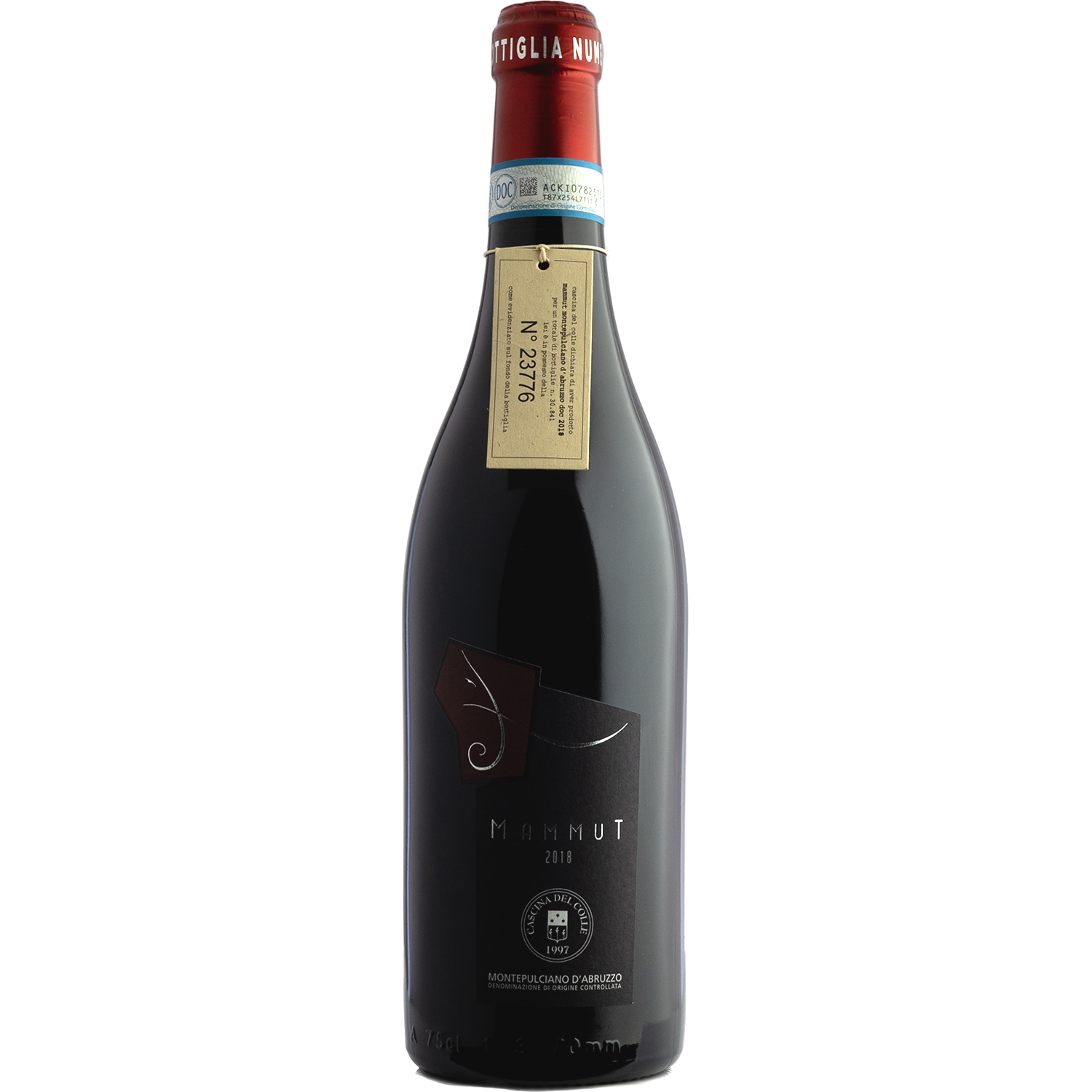 Cascina del Colle 2018 'Mammut' Montepulciano d'Abruzzo 750ml Wine Bottle