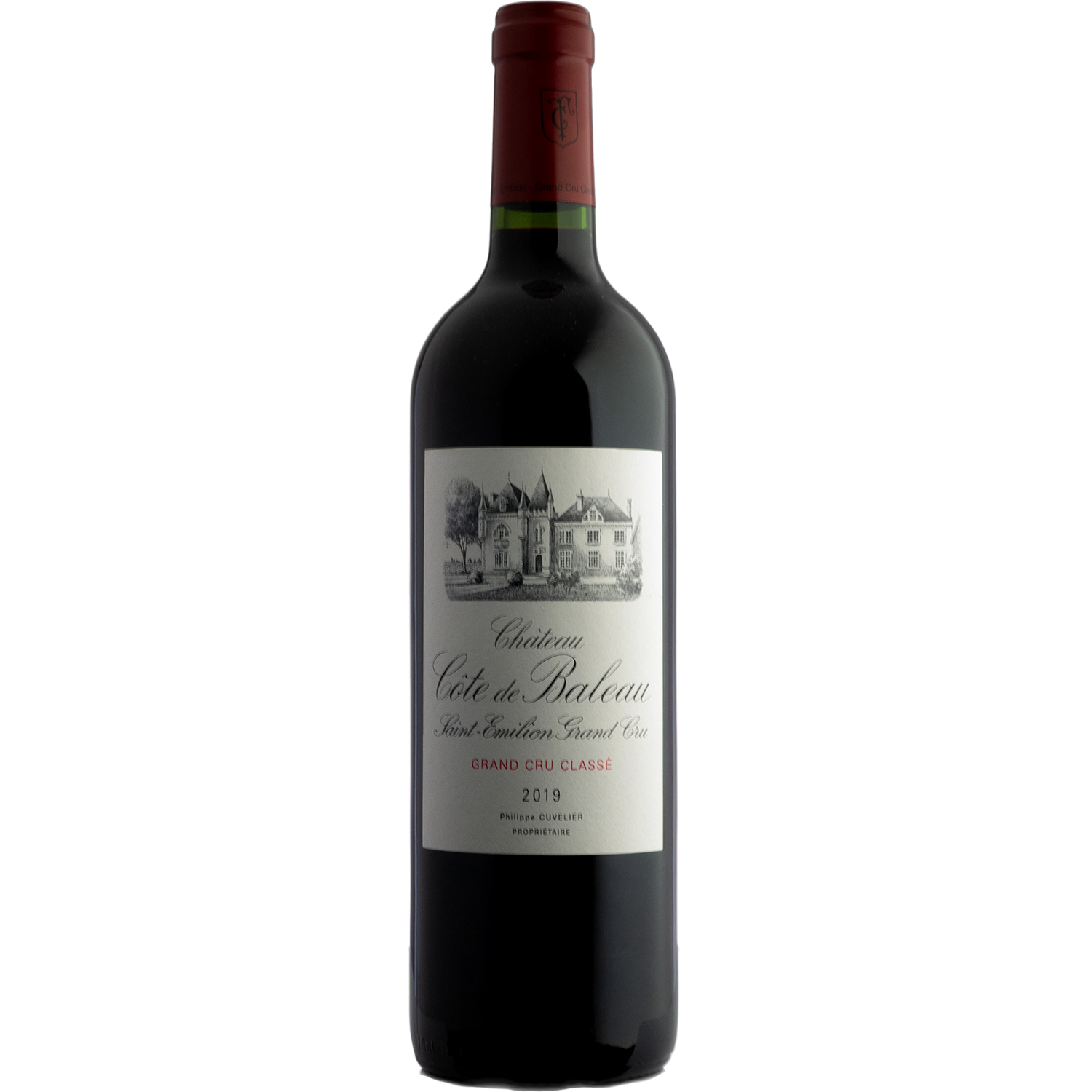 Château Côte de Baleau 2019 St-Émilion Grand Cru 750ml Wine Bottle
