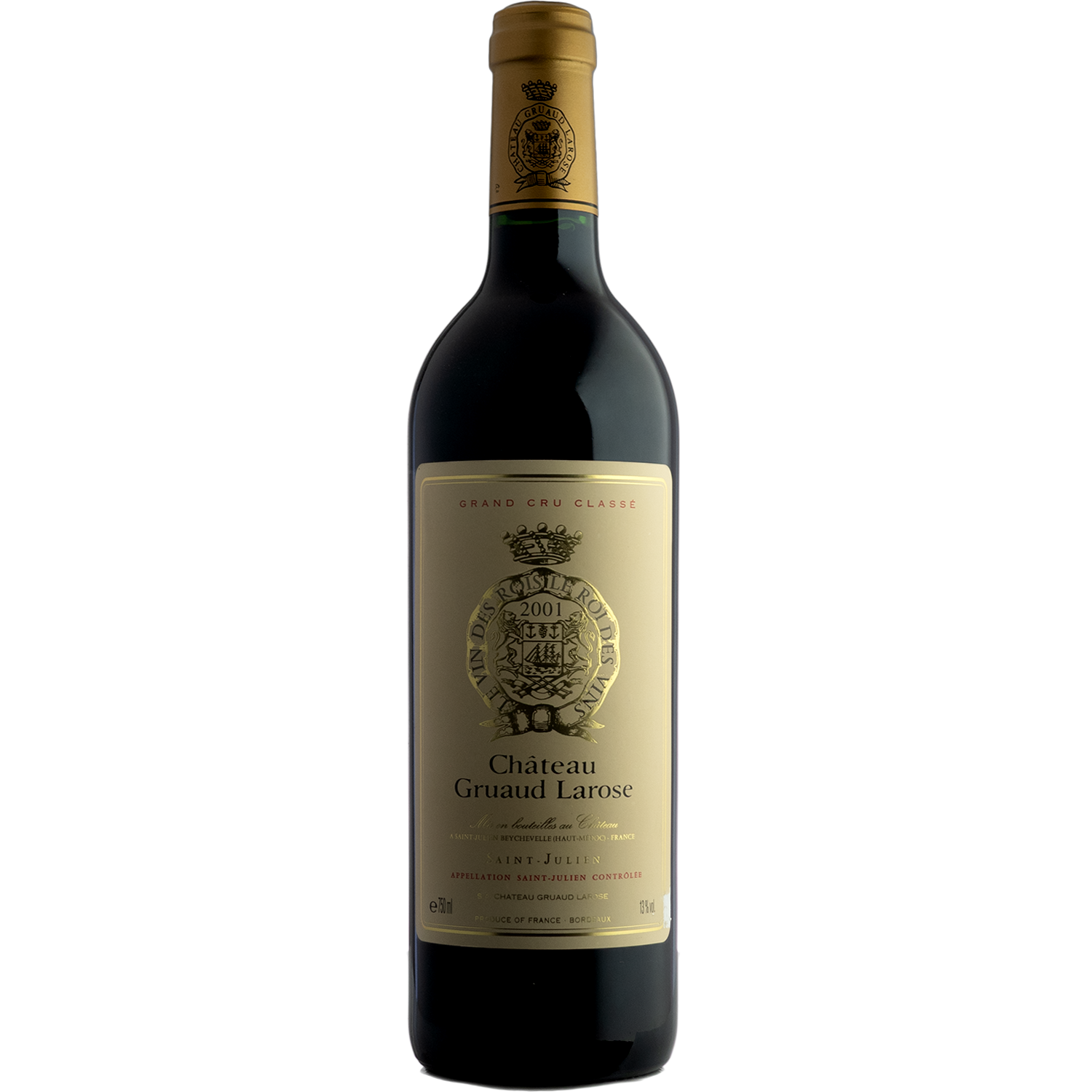 Château Gruaud Larose 2001 Saint-Julien 750ml Wine Bottle