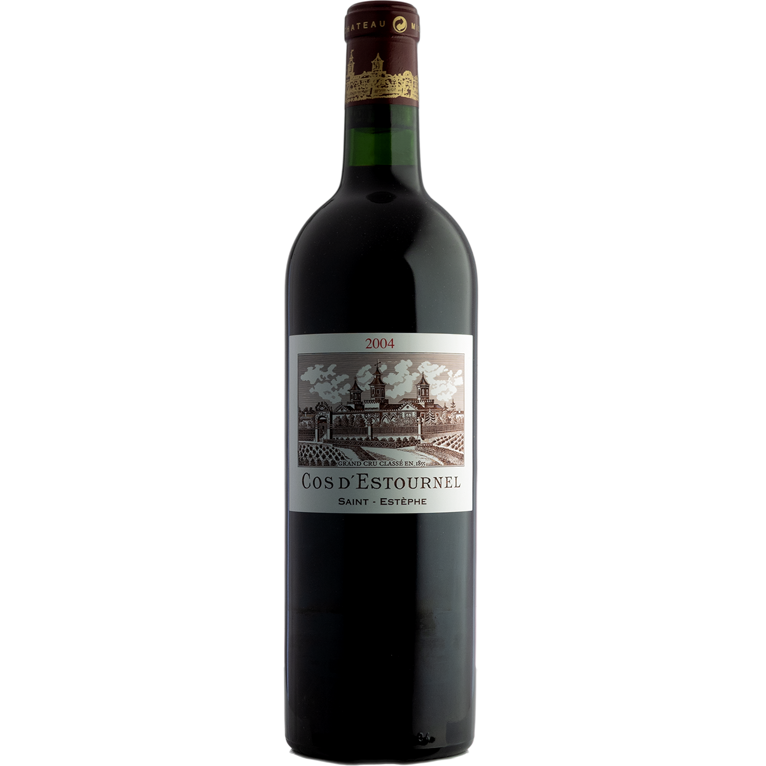 Château Cos d'Estournel 2004 St.-Estèphe 750ml Wine Bottle