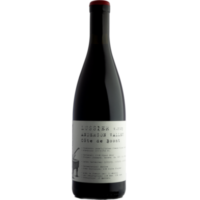 Lussier 2023 'Côte de Boont' Anderson Valley Pinot Noir 750ml Wine Bottle