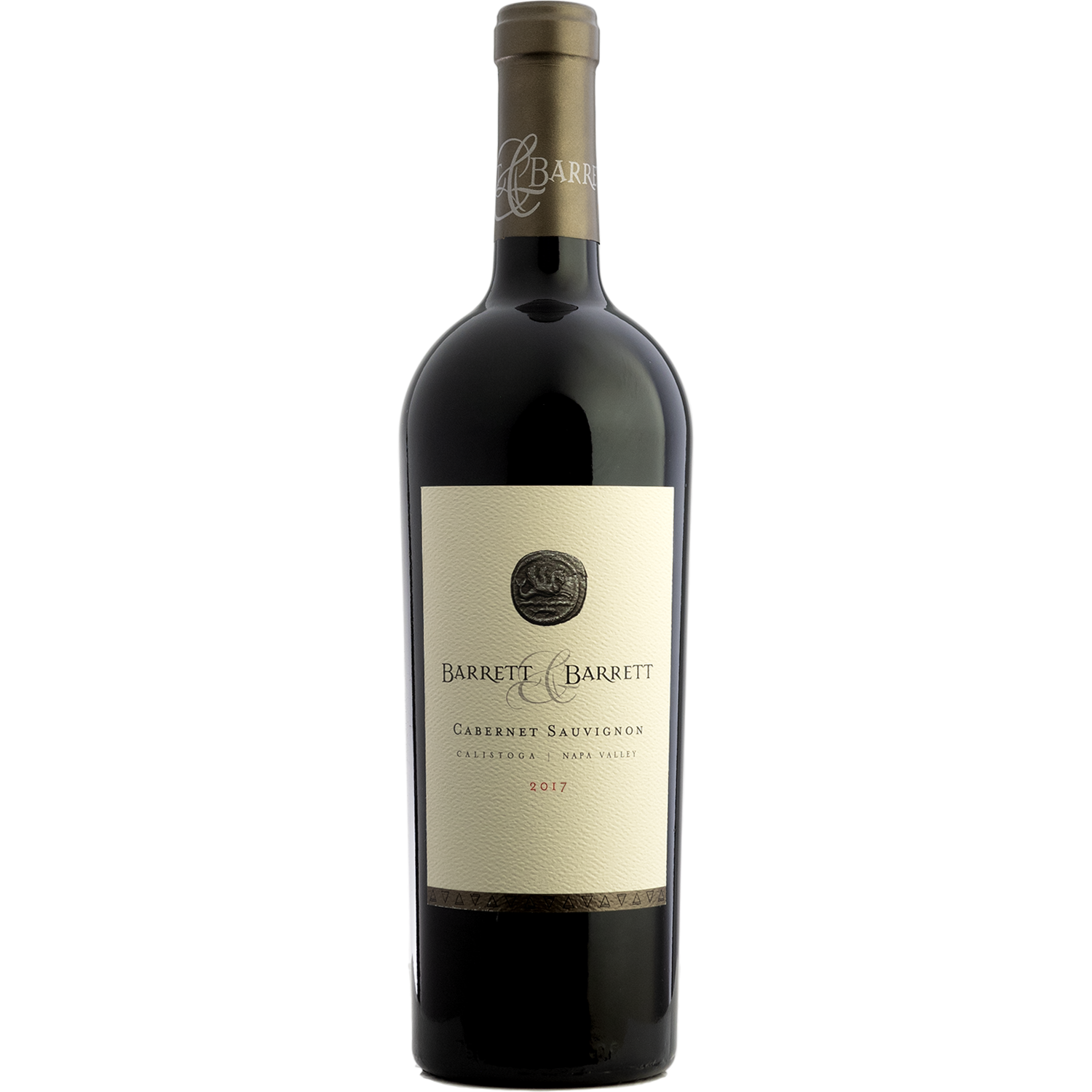 Barrett & Barrett 2017 Calistoga Estate Cabernet Sauvignon 750ml Wine Bottle