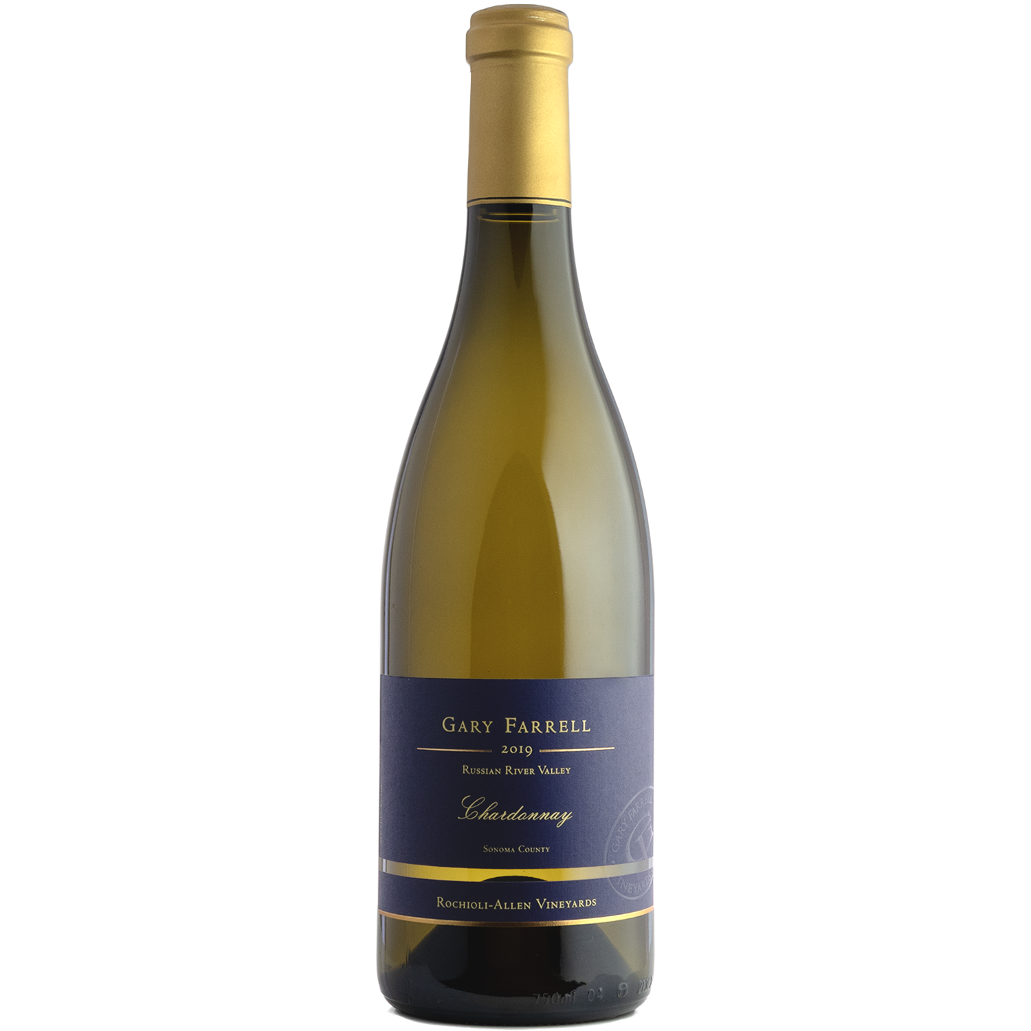 Gary Farrell 2019 Rochioli-Allen Vineyards RRV Chardonnay 750ml Wine Bottle
