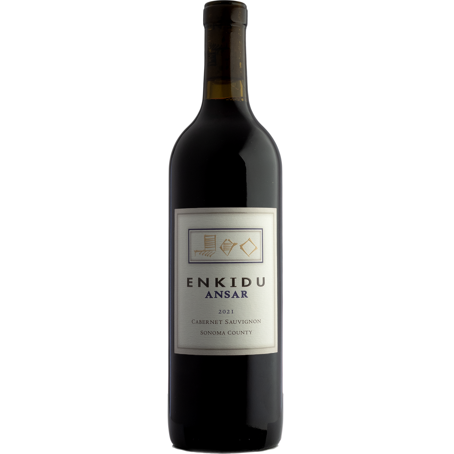Enkidu 2021 'Ansar' Sonoma County Cabernet Sauvignon 750ml Wine Bottle