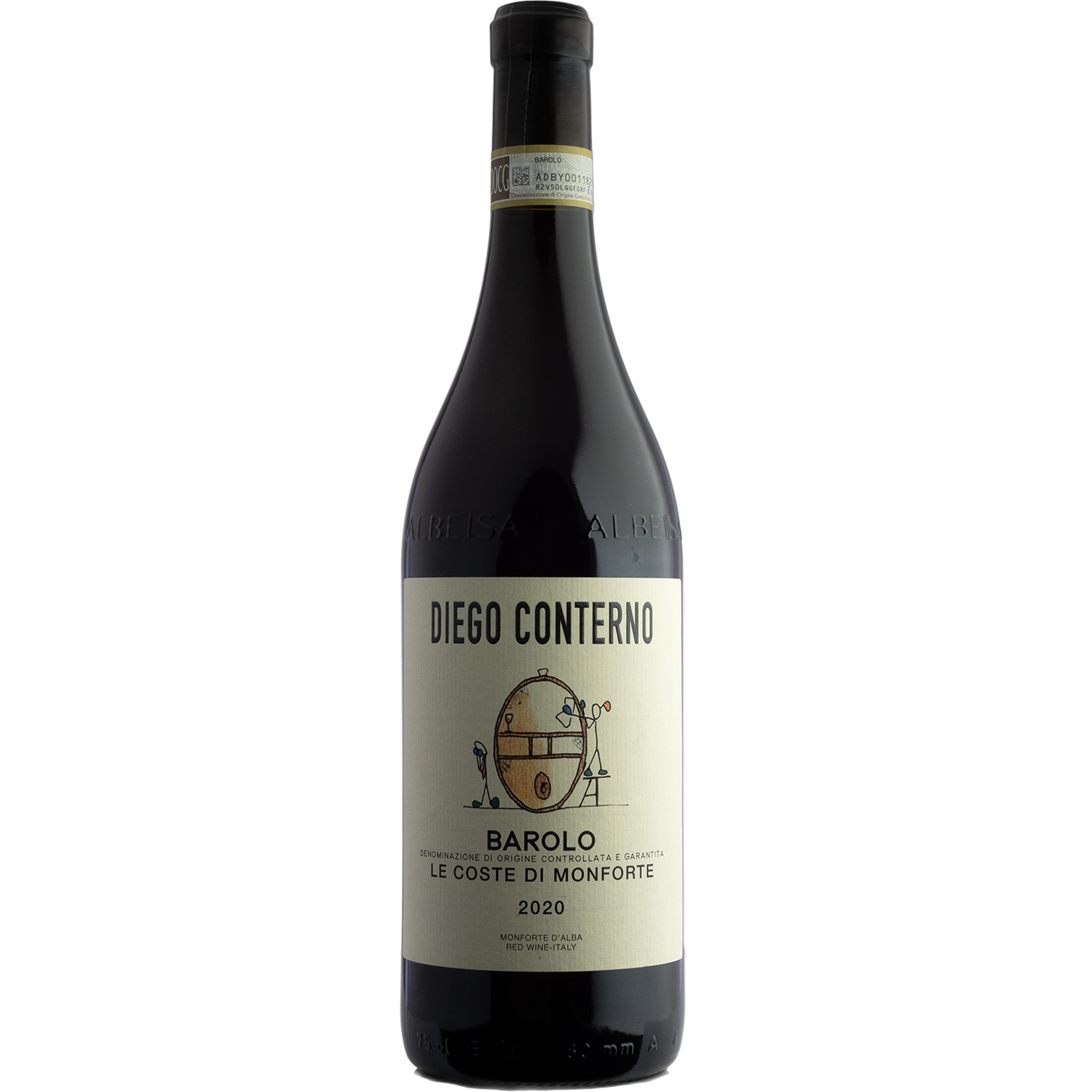 Diego Conterno 2020 Le Coste di Monforte Barolo 750ml Wine Bottle