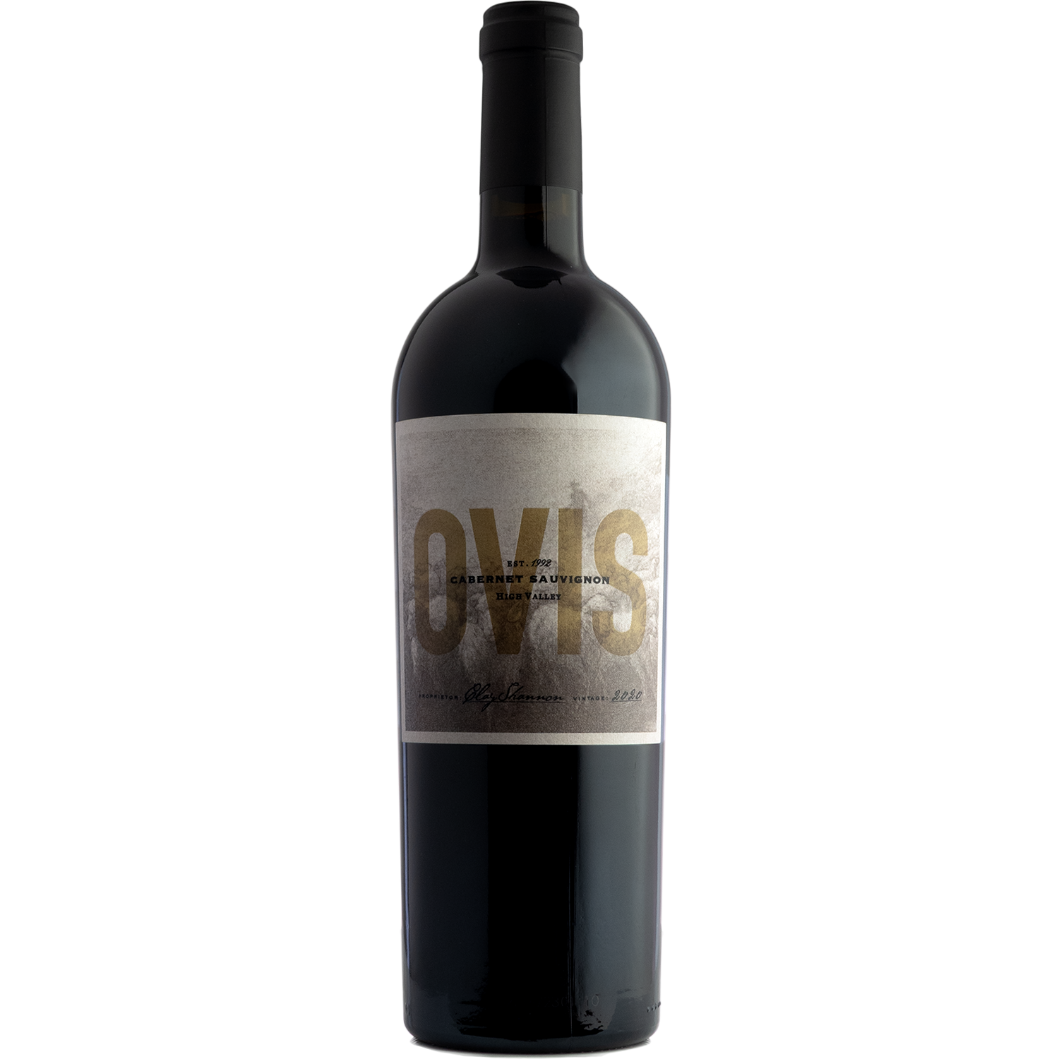 Shannon Family 2020 'OVIS' High Valley Cabernet Sauvignon 750ml Wine Bottle