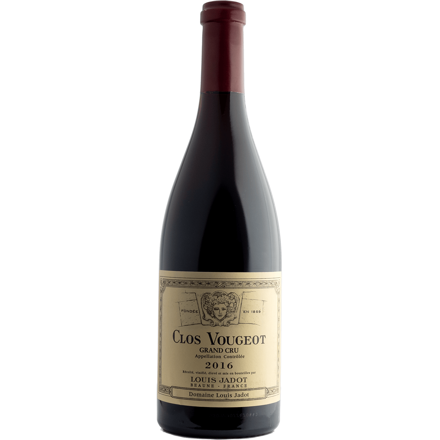 Domaine Louis Jadot 2016 Clos Vougeot Grand Cru 750ml Wine Bottle