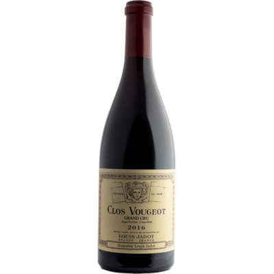 Domaine Louis Jadot 2016 Clos Vougeot Grand Cru 750ml Wine Bottle
