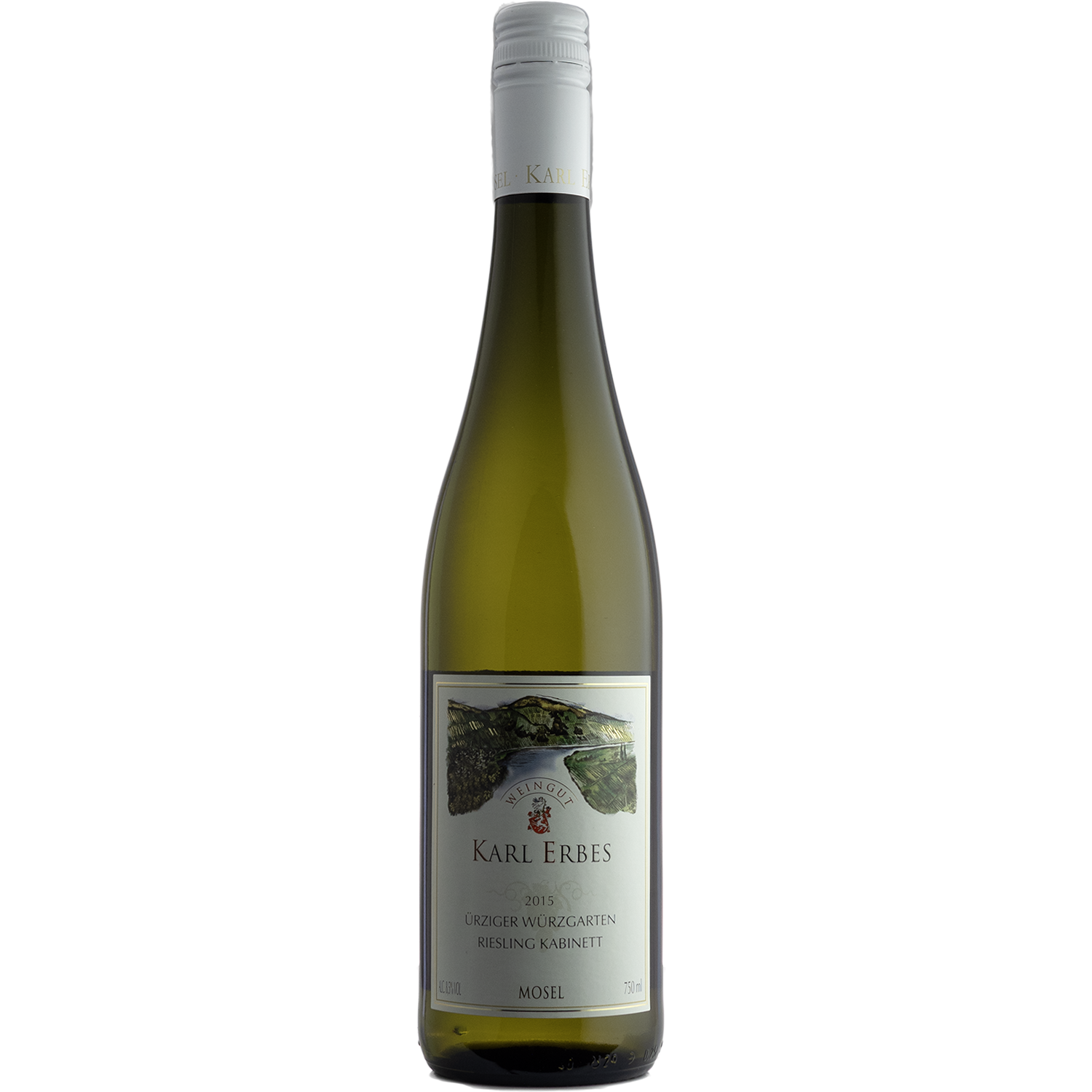 Weingut Karl Erbes 2015 Ürziger Würzgarten Riesling Kabinett 750ml Wine Bottle