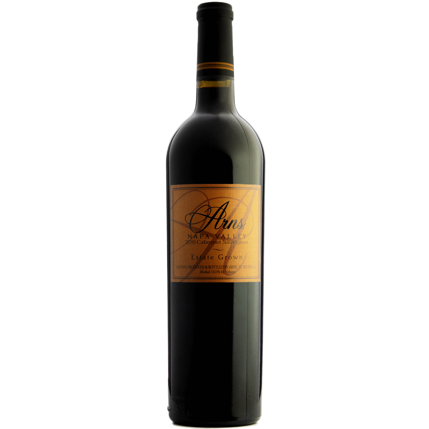 Arns 2016 Estate Grown Napa Valley Cabernet Sauvignon 750ml Wine Bottle