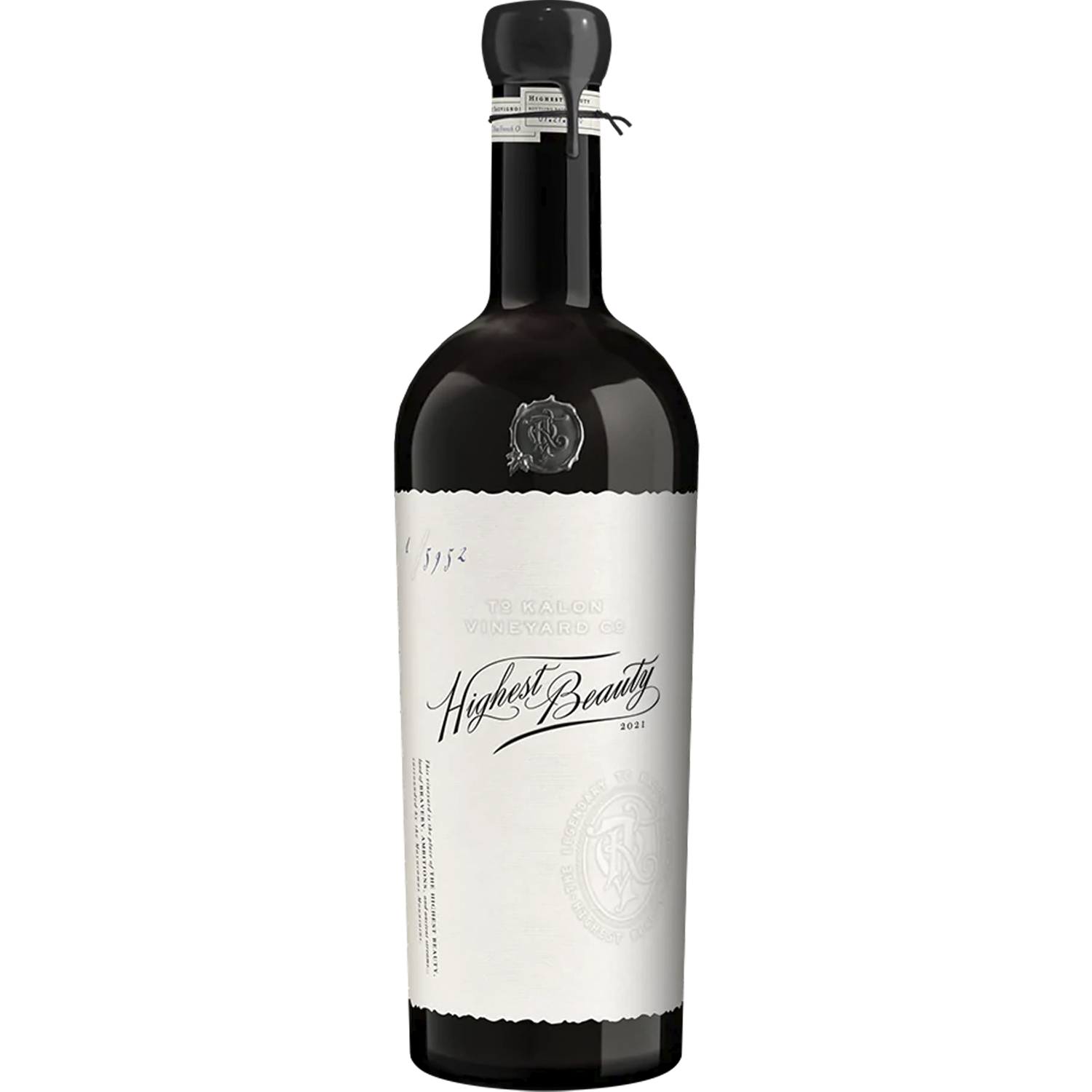 To Kalon Vineyard Co. 2021 'Highest Beauty' To Kalon Vineyard Cabernet Sauvignon 750ml Wine Bottle