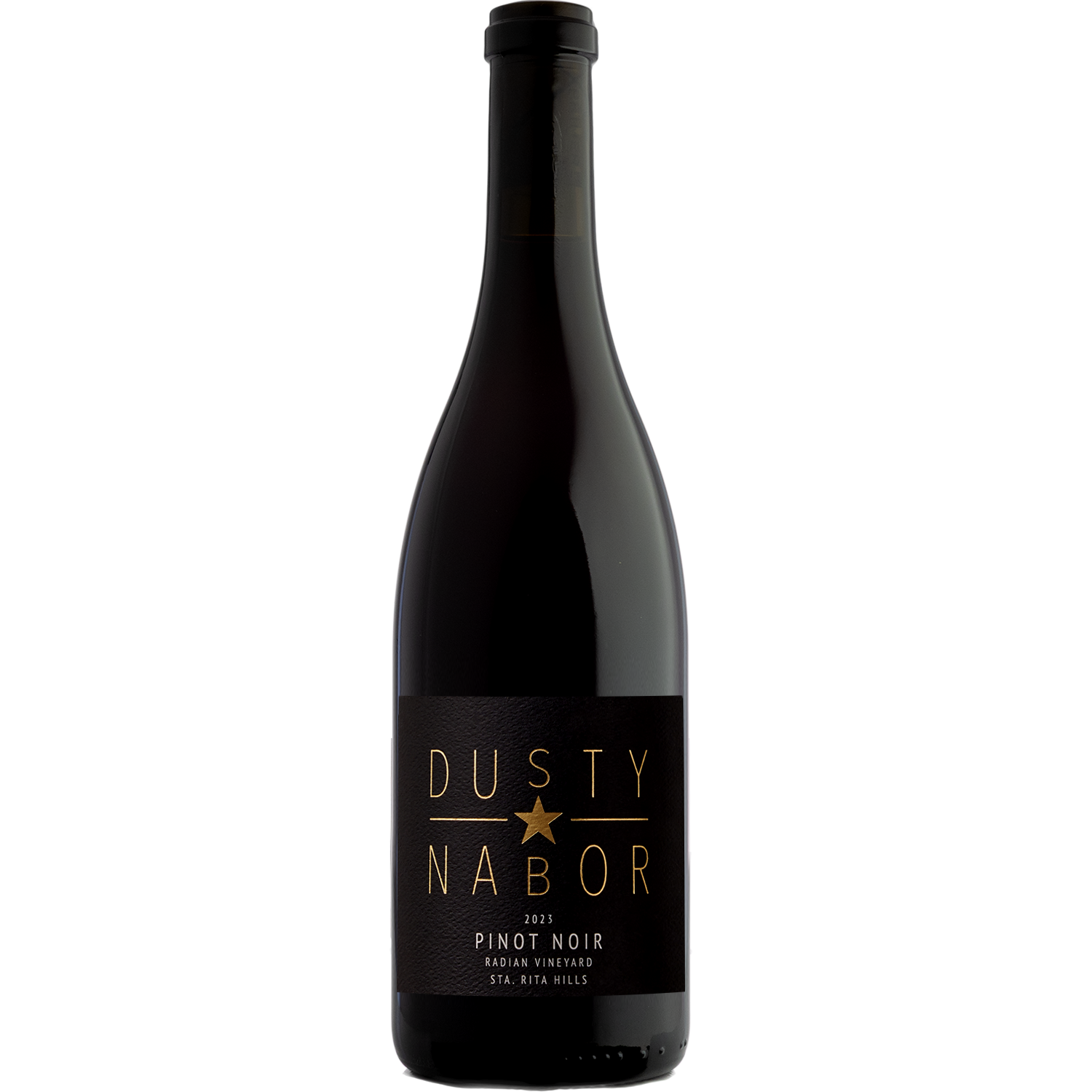 Dusty Nabor 2023 'Radian Vineyard' Sta. Rita Hills Pinot Noir 750ml Wine Bottle