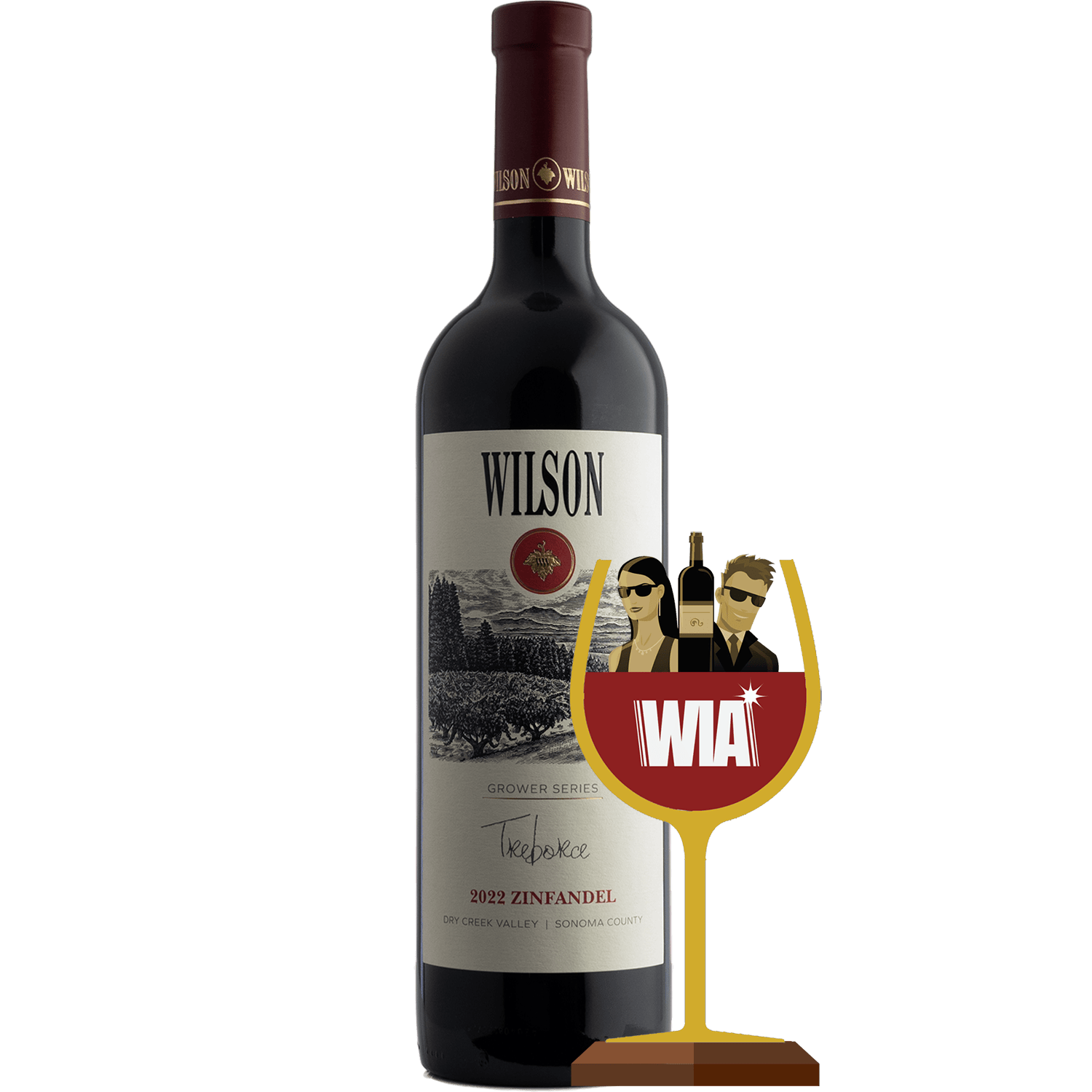 Wilson 2022 'Treborce' Dry Creek Valley Zinfandel 750ml Wine Bottle