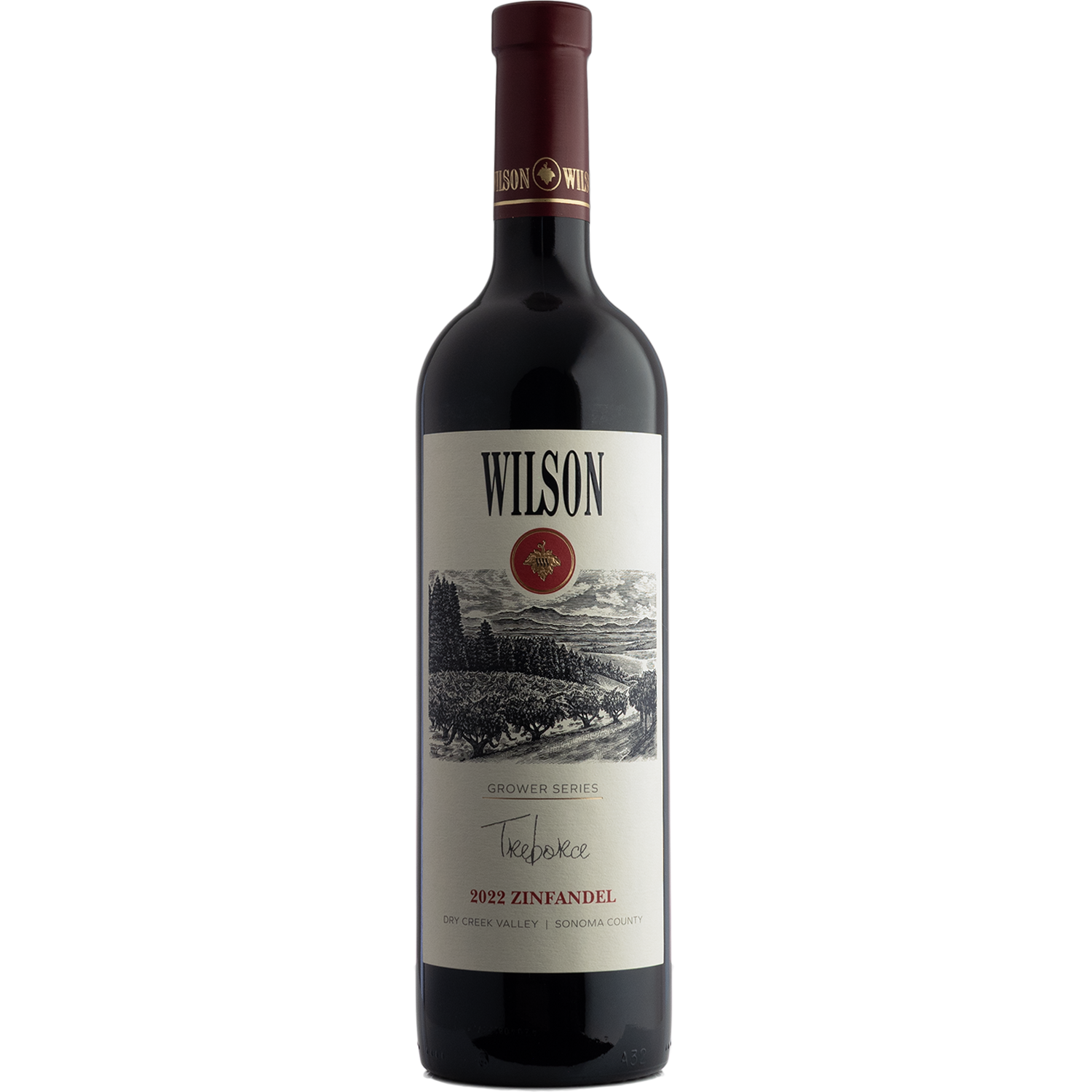 Wilson 2022 'Treborce' Dry Creek Valley Zinfandel 750ml Wine Bottle