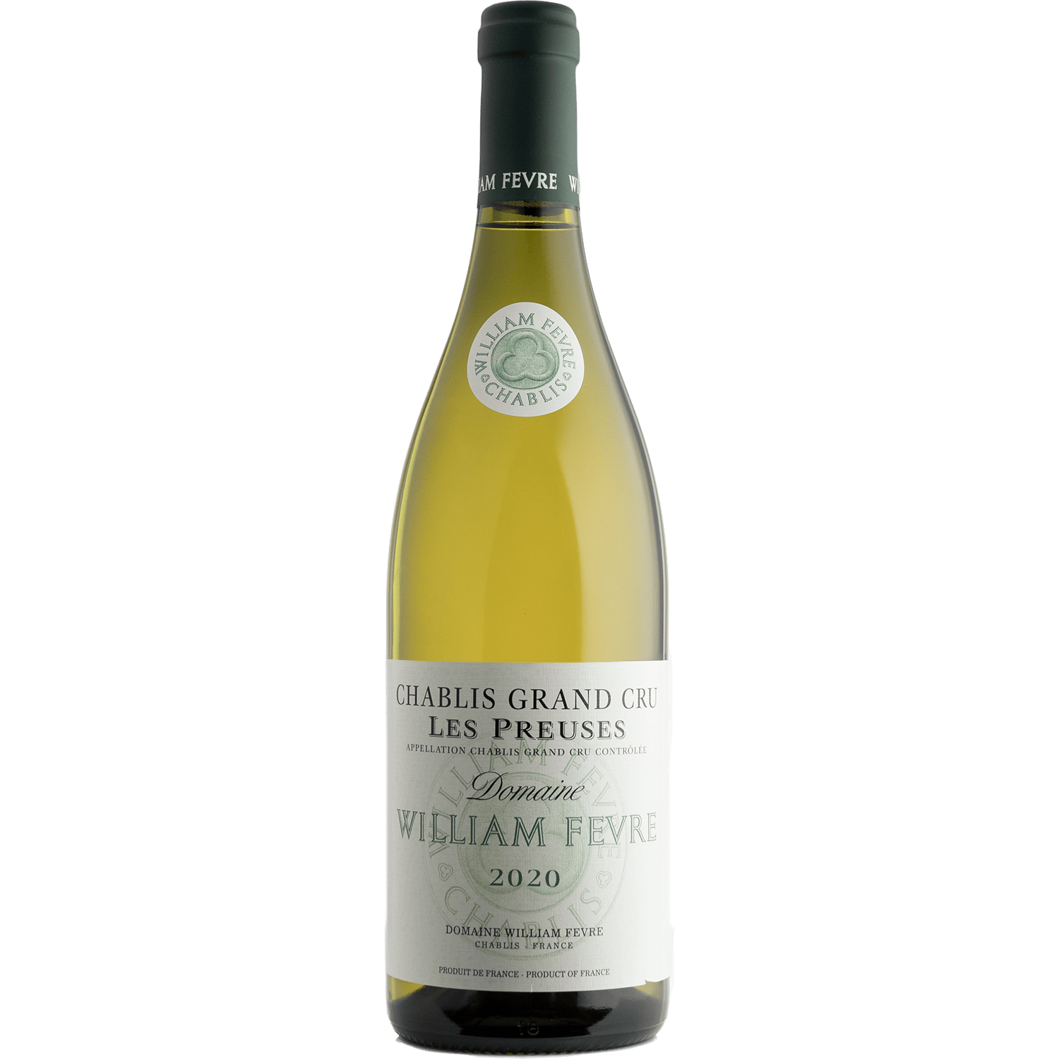Domaine William Fèvre 2020 Chablis Les Preuses Grand Cru 750ml Wine Bottle