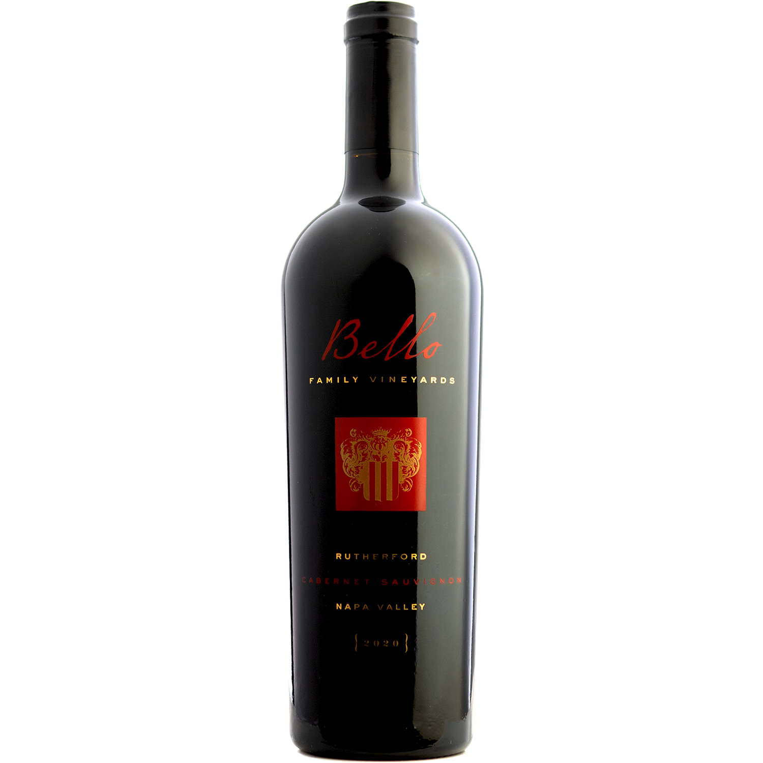 Bello Family Vineyards 2020 Rutherford Cabernet Sauvignon 750ml Wine Bottle