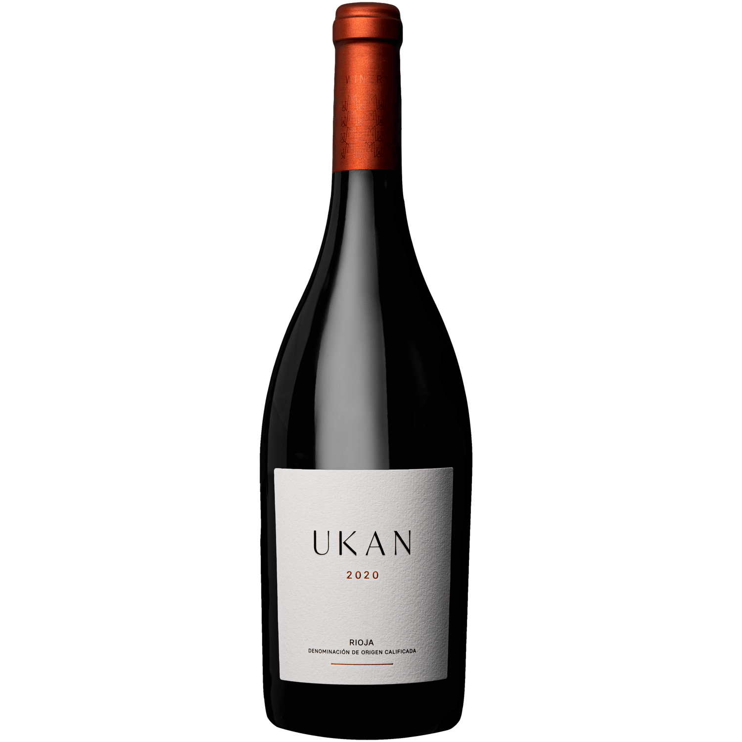 UKAN 2020 Rioja 750ml Wine Bottle