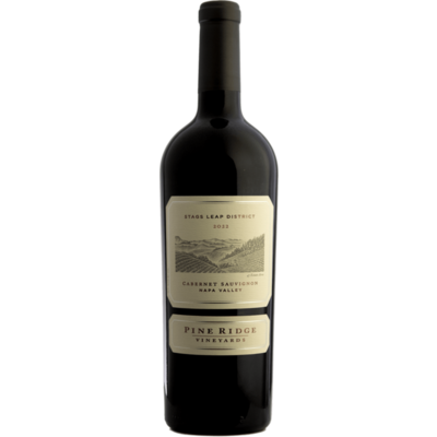 Pine Ridge 2022 Stags Leap District Cabernet Sauvignon 750ml Wine Bottle