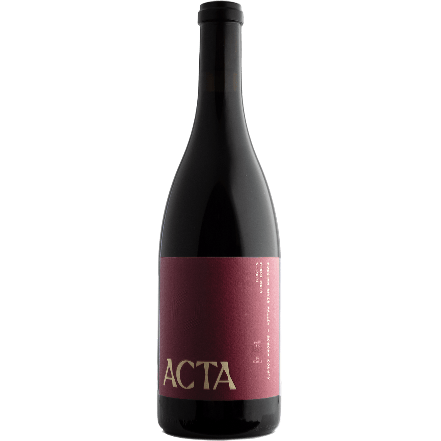 ACTA 2021 Russian River Valley Pinot Noir 750ml Wine Bottle