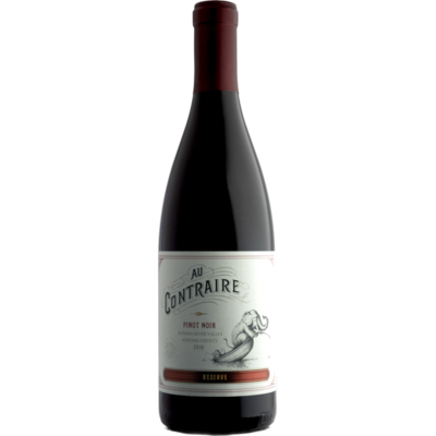 Au Contraire 2019 Russian River Valley Reserve Pinot Noir 750ml Wine Bottle