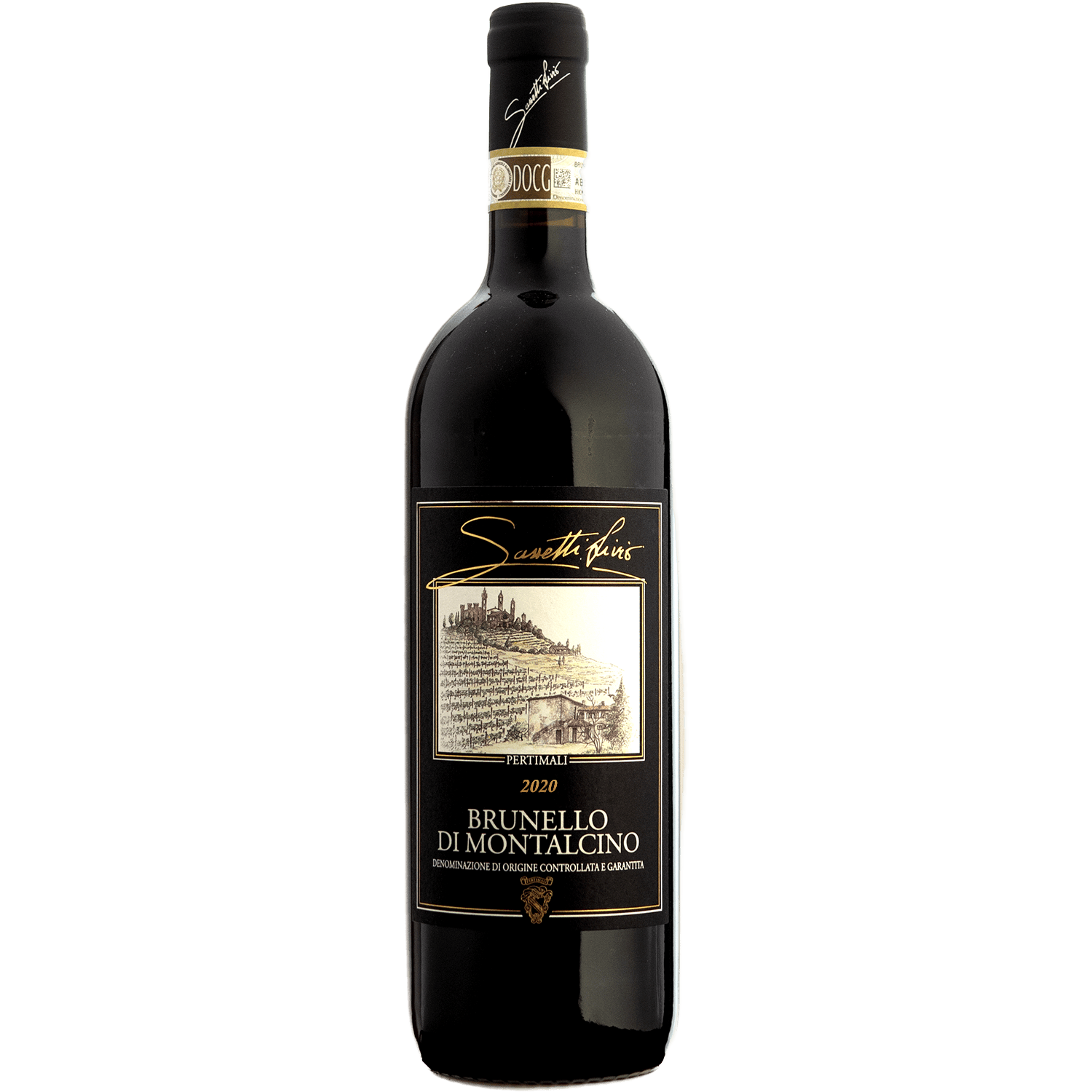 Livio Sassetti 2020 'Pertimali' Brunello di Montalcino 750ml Wine Bottle