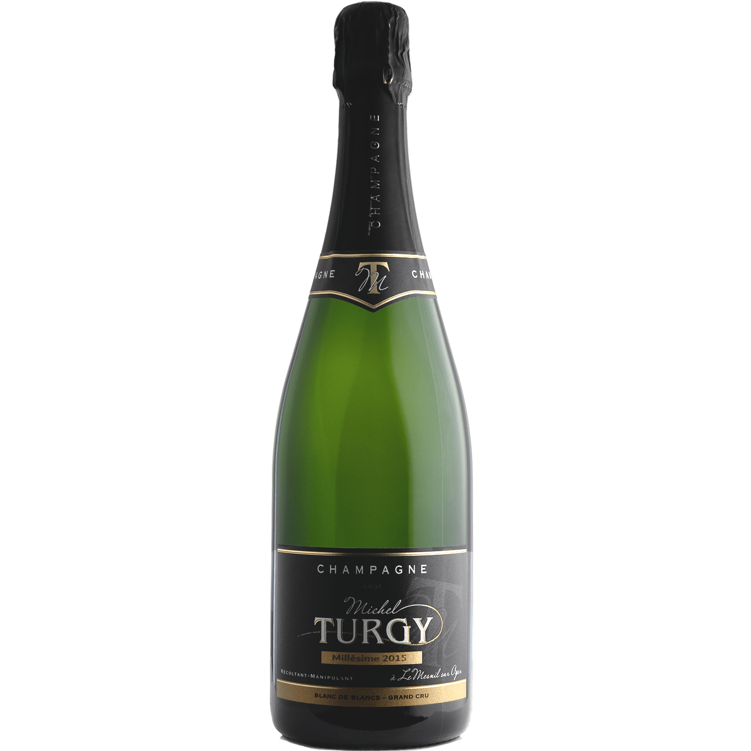 Champagne Michel Turgy 2015 Grand Cru Brut Blanc de Blancs 750ml Wine Bottle