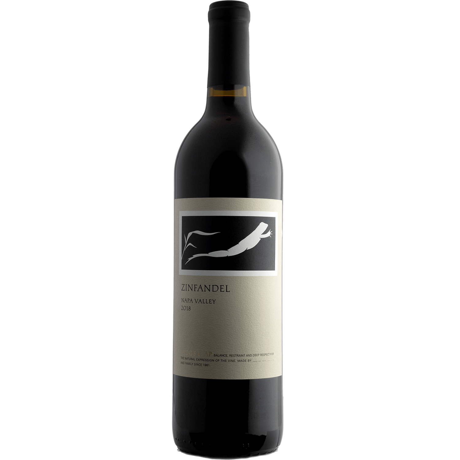 Frog's Leap Winery 2018 Napa Valley Zinfandel 750ml Wine Bottle