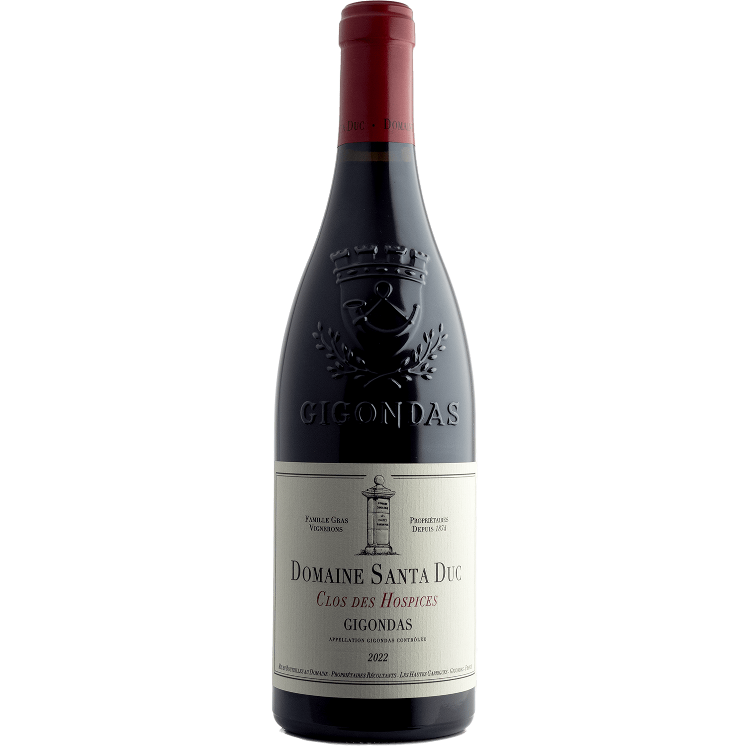 Domaine Santa Duc 2022 Clos des Hospices Gigondas 750ml Wine Bottle