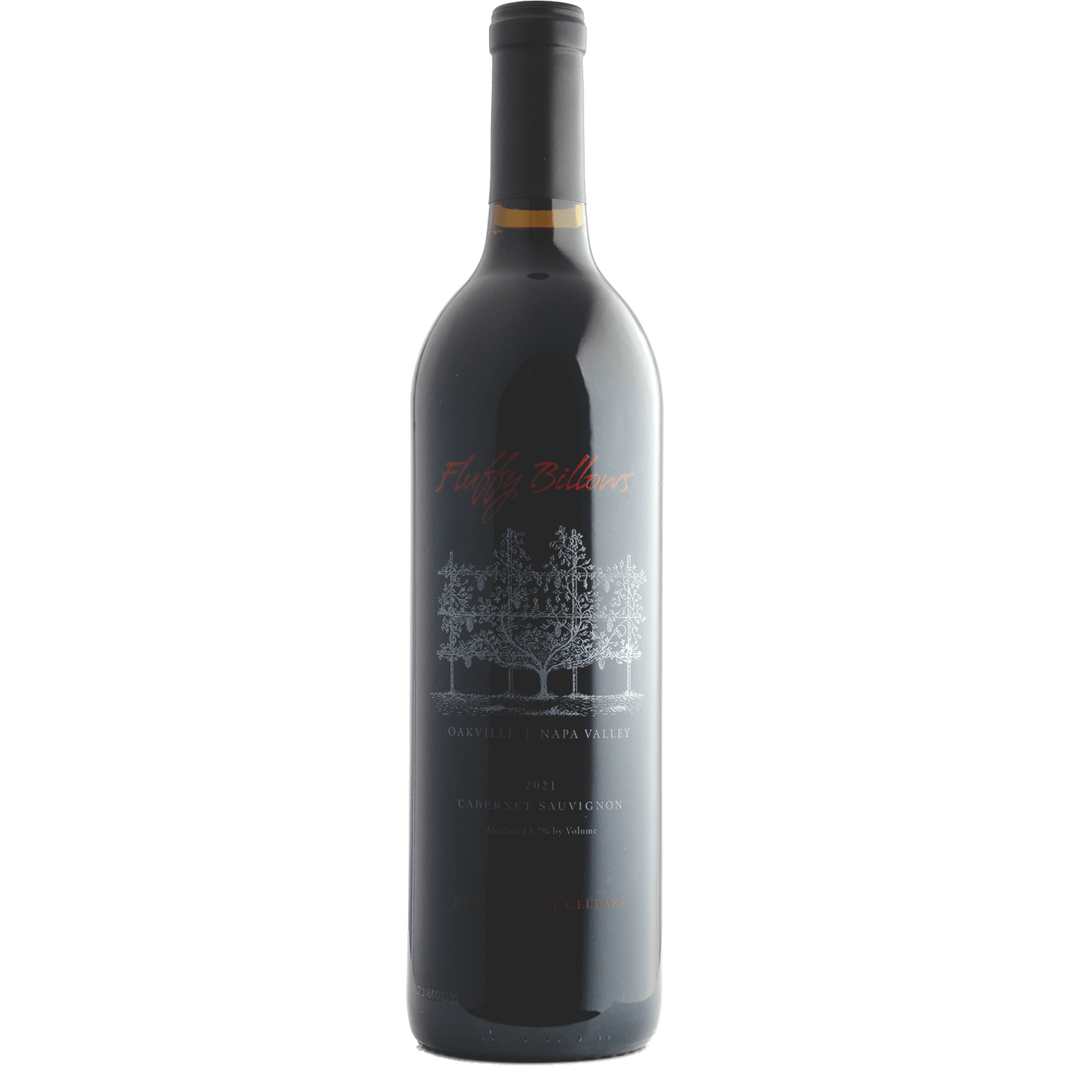 Meyer Family Cellars 2021 'Fluffy Billows' Oakville Cabernet Sauvignon 750ml Wine Bottle