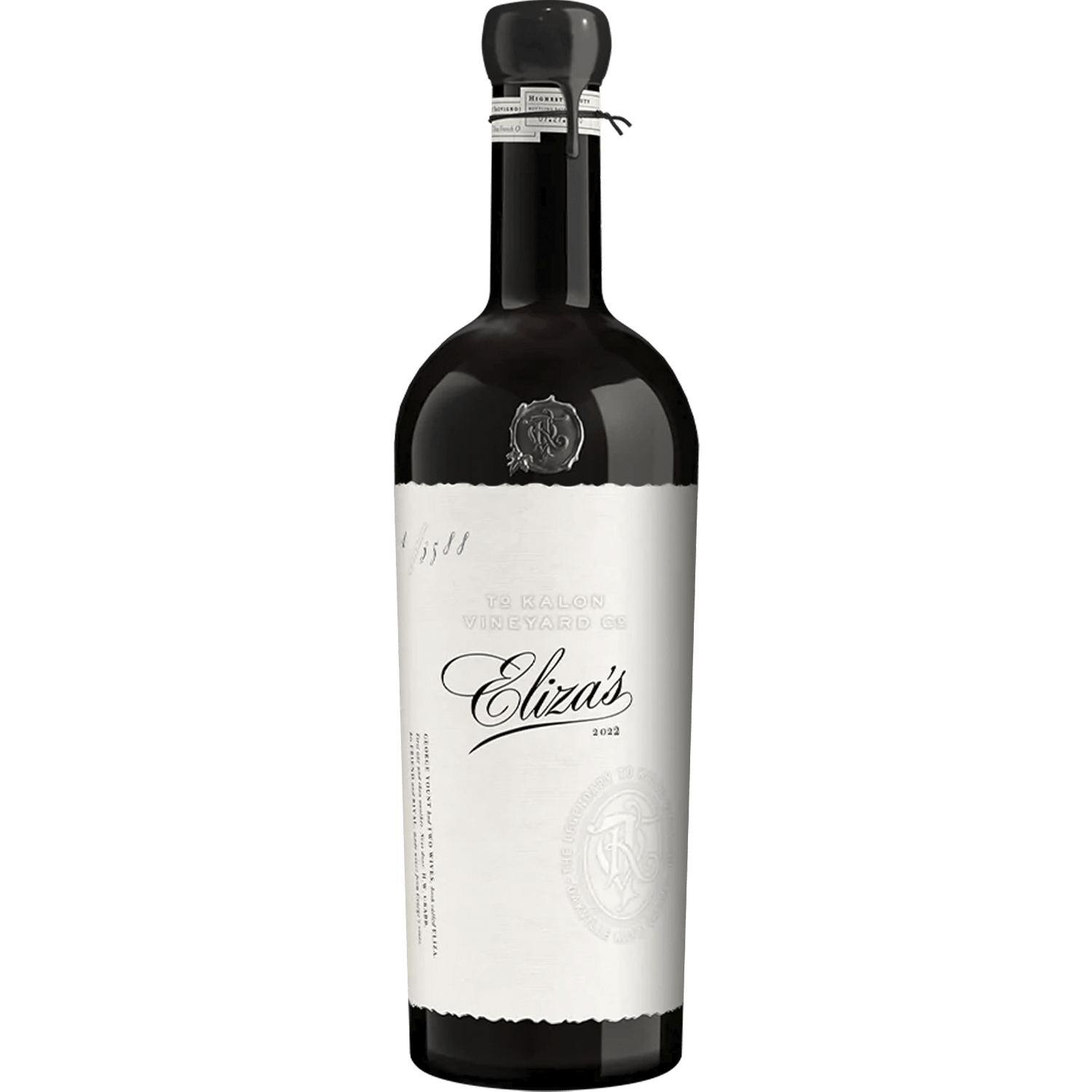 To Kalon Vineyard Co. 2022 'Eliza's' To Kalon Vineyard Cabernet Blend 750ml Wine Bottle