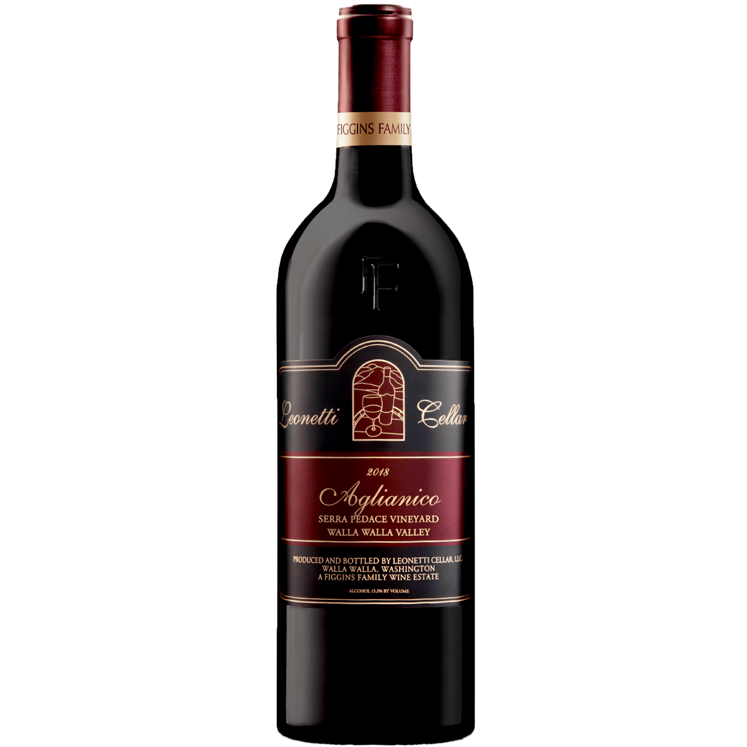 Leonetti Cellar 2018 Serra Pedace Vineyard Aglianico 750ml Wine Bottle