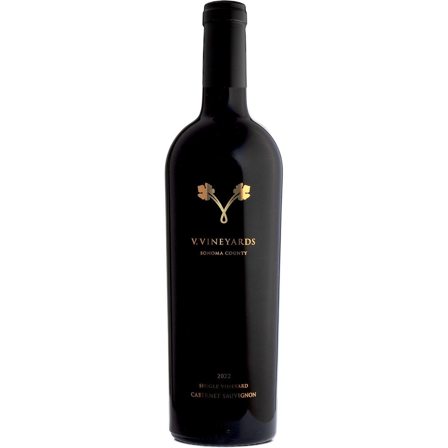 V. Vineyards 2022 'SV' Limited Production Estate Cabernet Sauvignon 750ml Wine Bottle