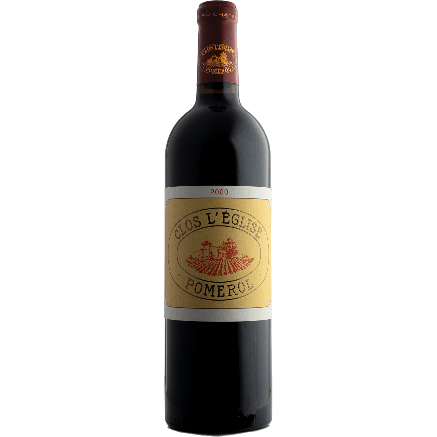 Clos L'Eglise 2000 Pomerol 750ml Wine Bottle