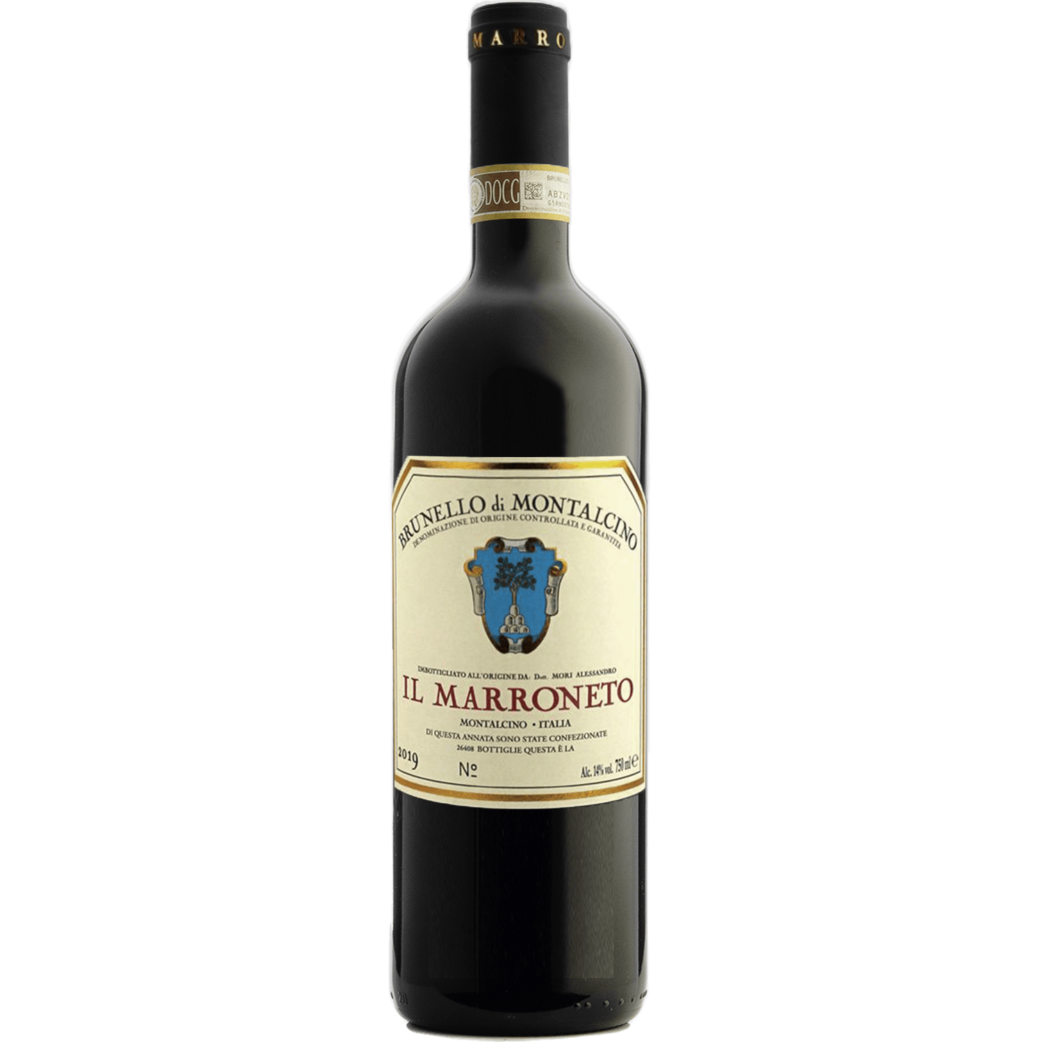 Il Marroneto 2019 Brunello di Montalcino 750ml Wine Bottle