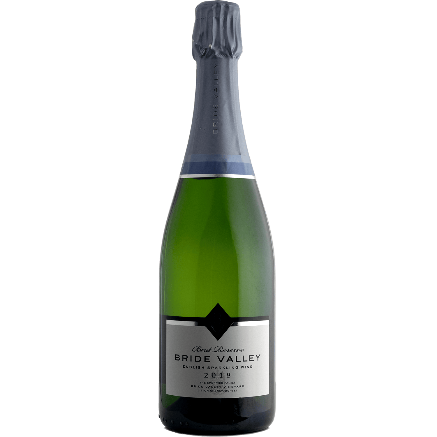 Bride Valley 2018 Brut Reserve English Sparkling 750ml Wine Bottle