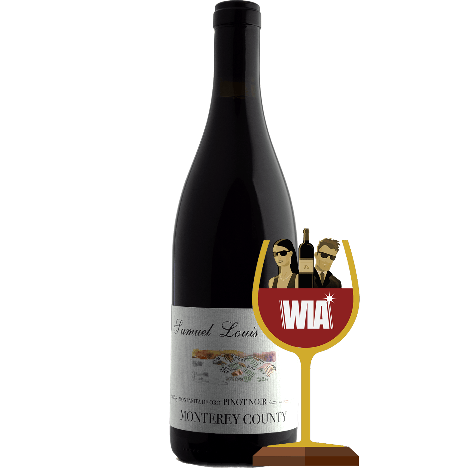 Samuel Louis Smith 2023 'Montañita de Oro' Pinot Noir 750ml Wine Bottle