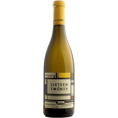 Black Cordon 2021 '16x20' Sonoma Coast Chardonnay 750ml Wine Bottle