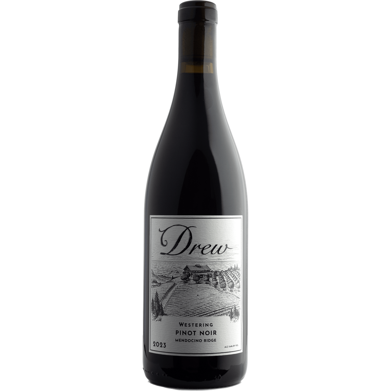 Drew 2023 'Westering' Mendocino Ridge Pinot Noir 750ml Wine Bottle