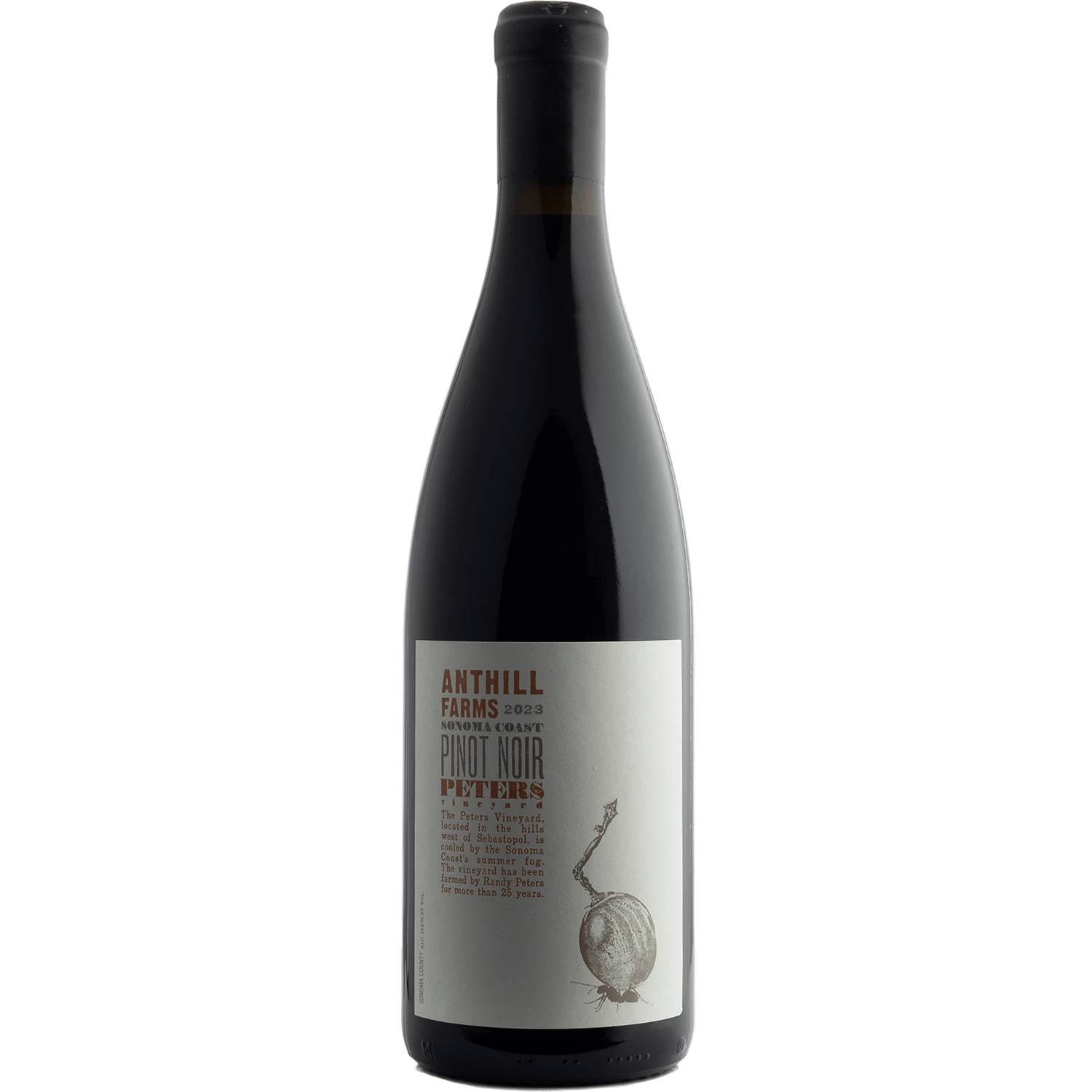Anthill Farms 2023 Peters Vineyard Pinot Noir 750ml Wine Bottle
