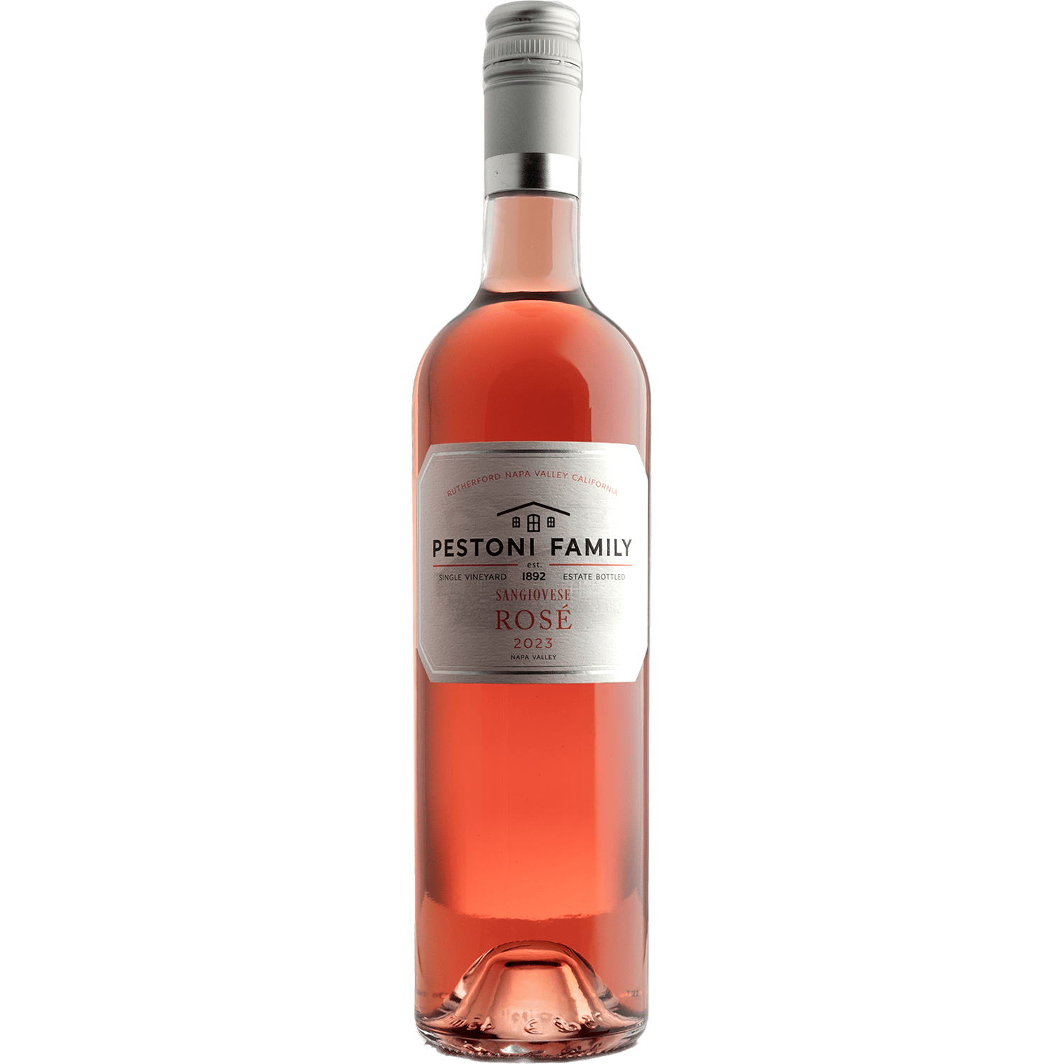 Pestoni Family 2023 Rutherford Estate Rosé of Sangiovese 750ml Wine Bottle