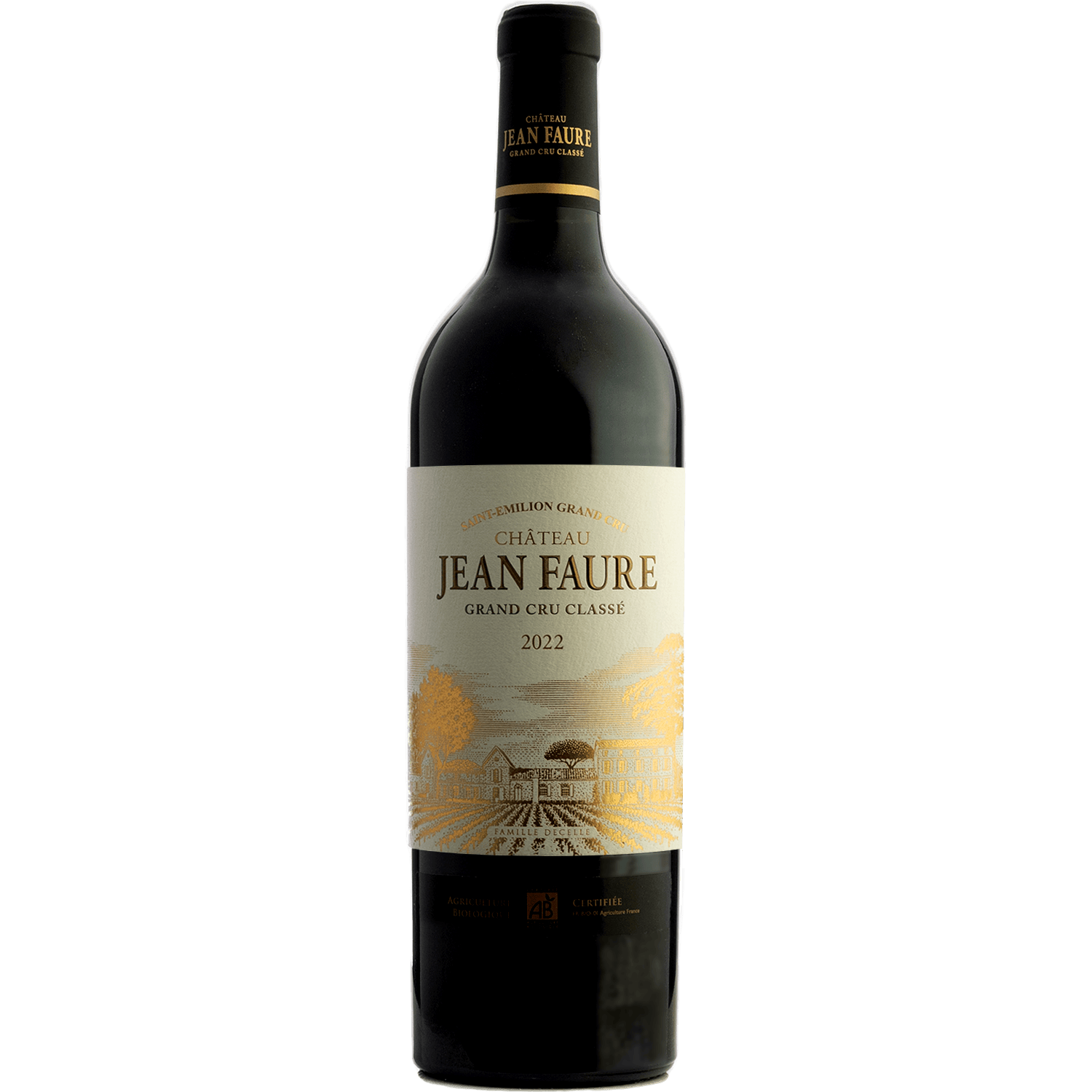 Château Jean Faure 2022 St.-Émilion Grand Cru 750ml Wine Bottle