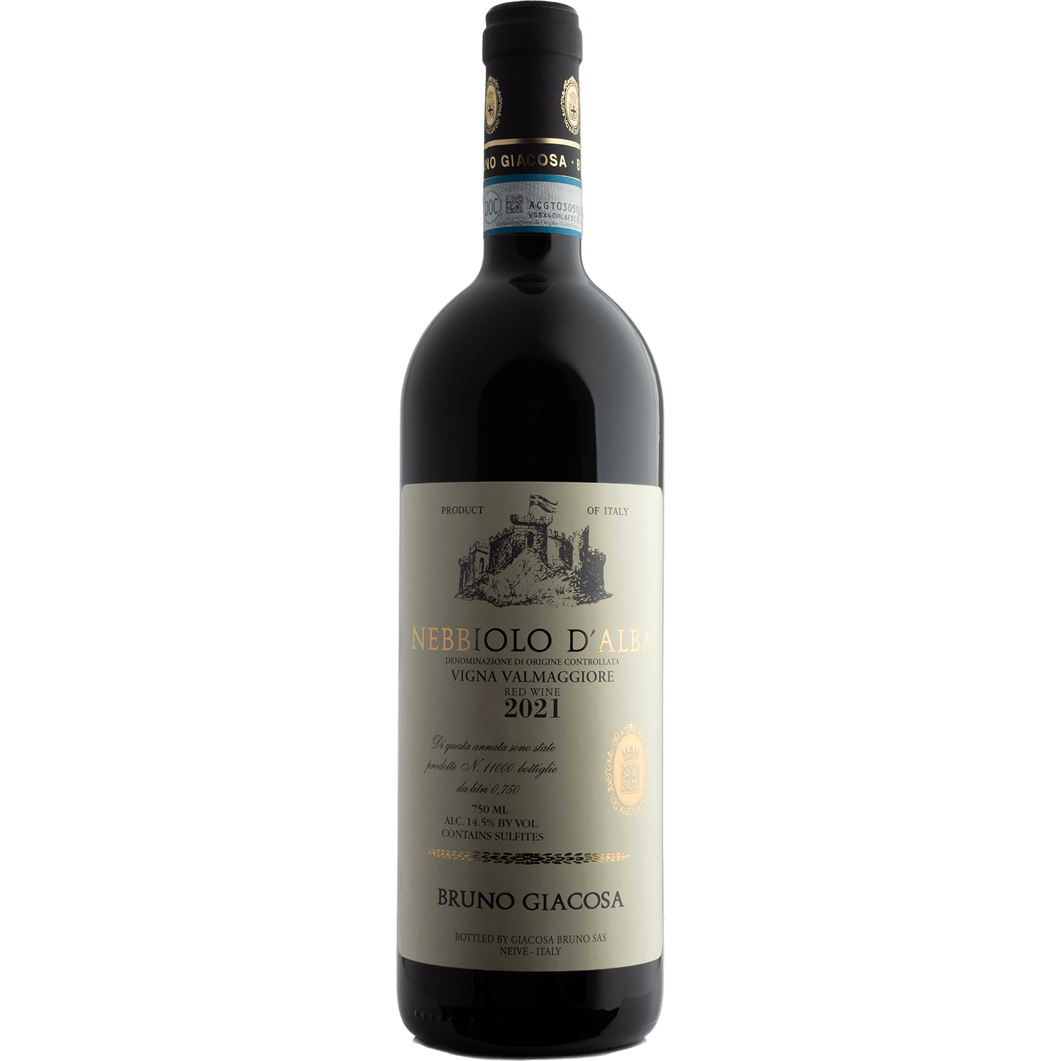 Bruno Giacosa 2021 Vigna Valmaggiore Nebbiolo d'Alba 750ml Wine Bottle