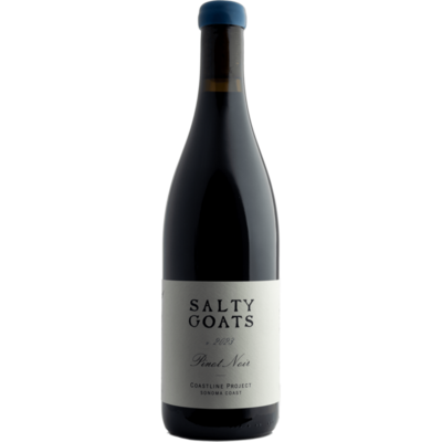 Salty Goats 2023 'Coastline Project' Sonoma Coast Pinot Noir 750ml Wine Bottle