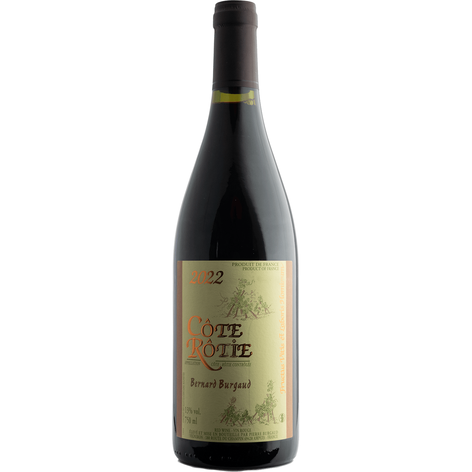Domaine Bernard Burgaud 2022 Côte-Rôtie 750ml Wine Bottle